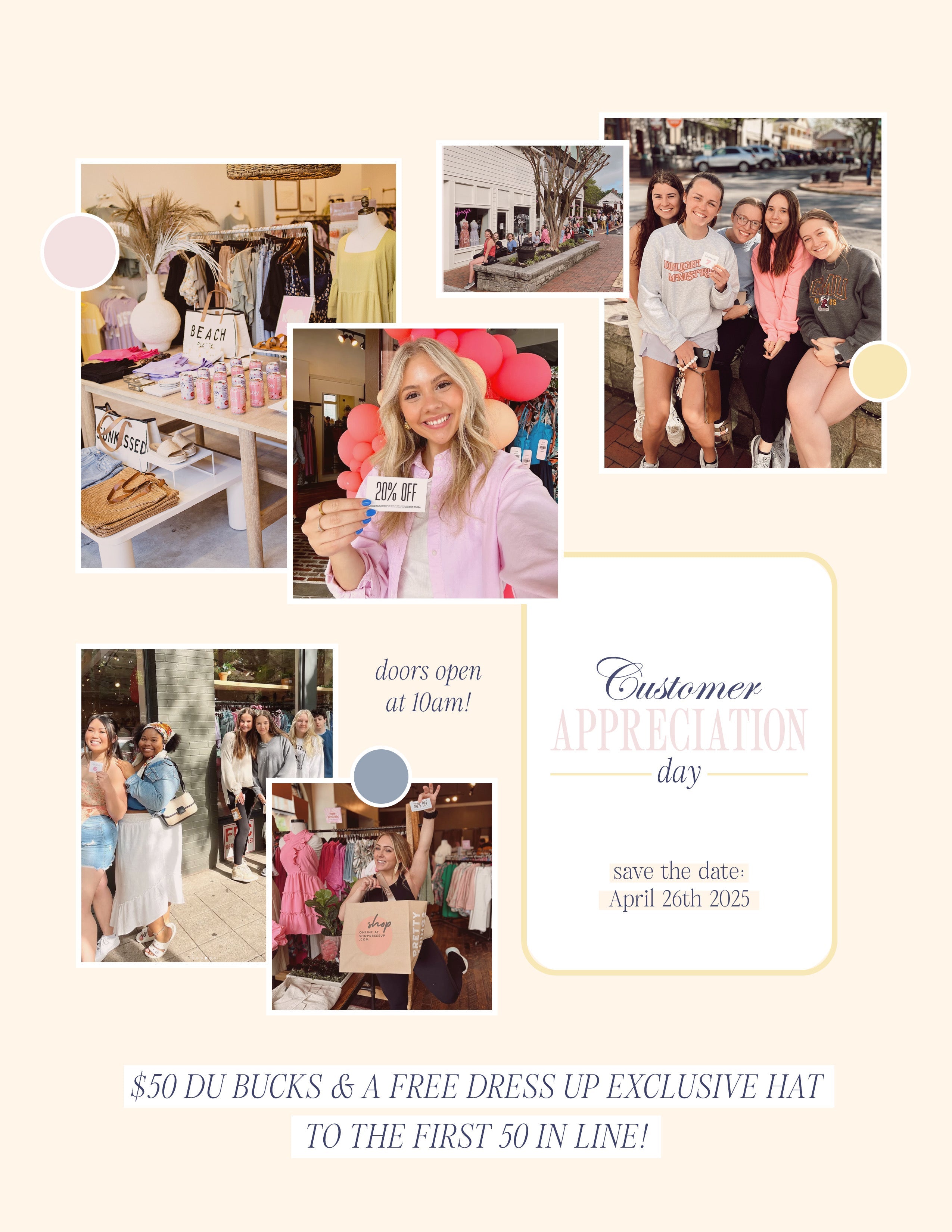 Annual Customer Appreciation Day | Trendy Cloths For Women | Dress Up