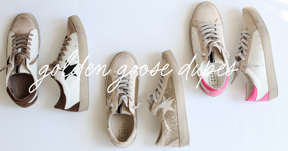 Golden Goose Star Sneakers Dupes by Shu Shop Dress Up