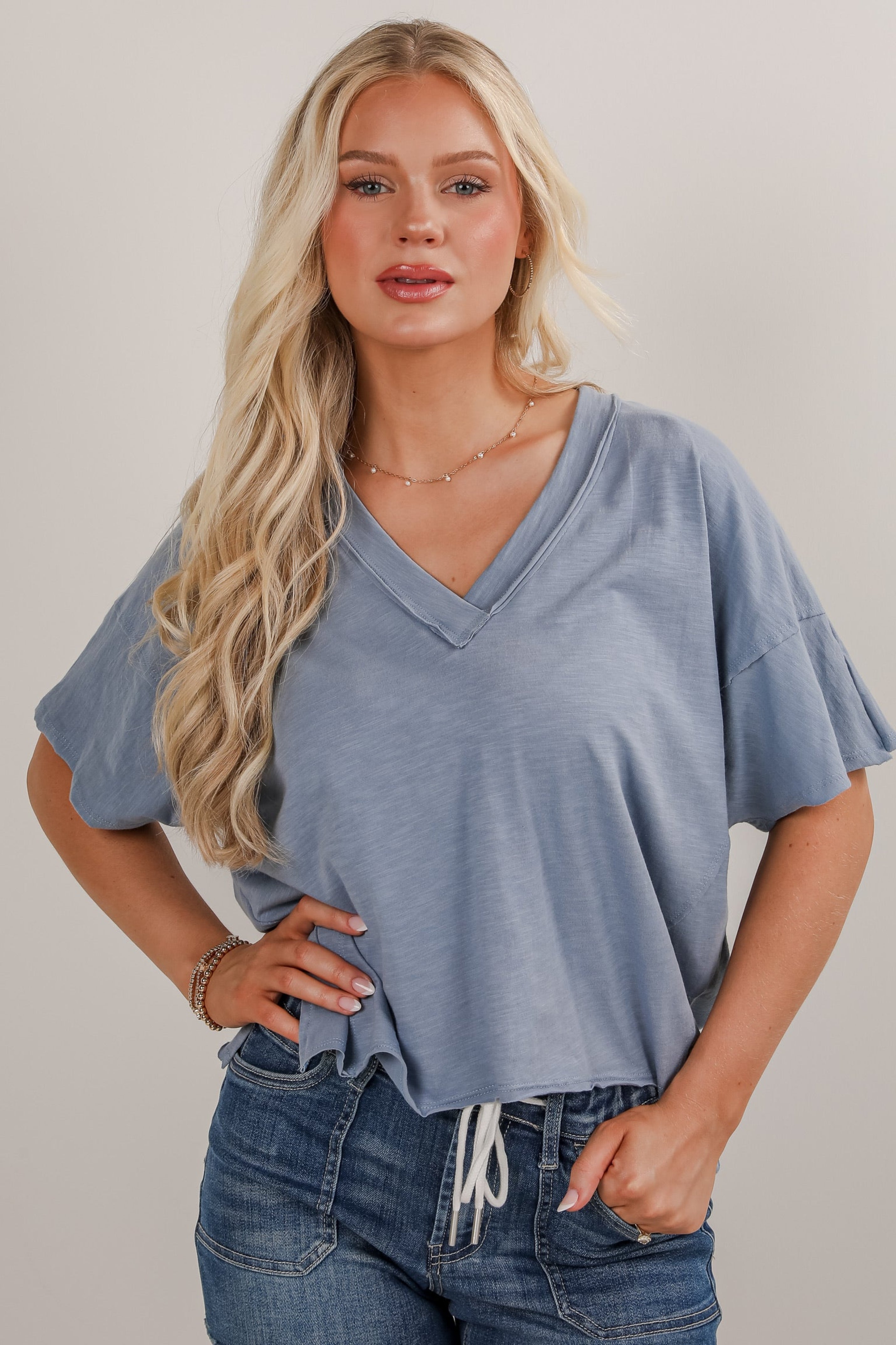 Katy Everyday V-Neck Tee