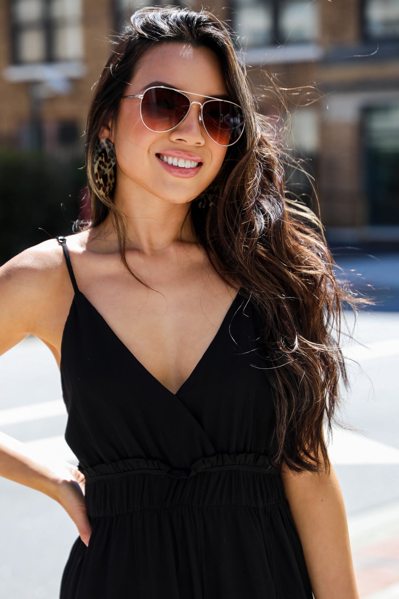 cute black Jumpsuit called Delightfully Charming Jumpsuit