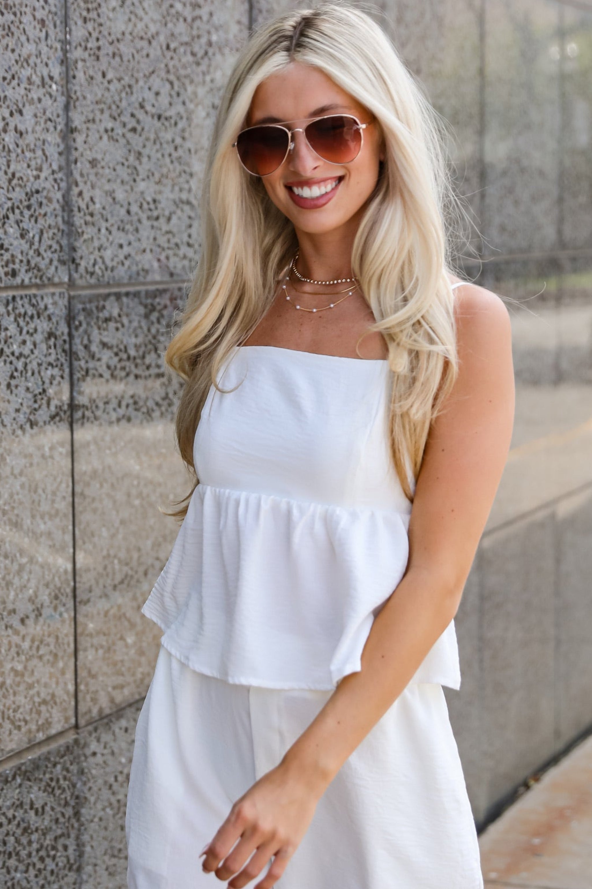 Perfect Timing Peplum Tank