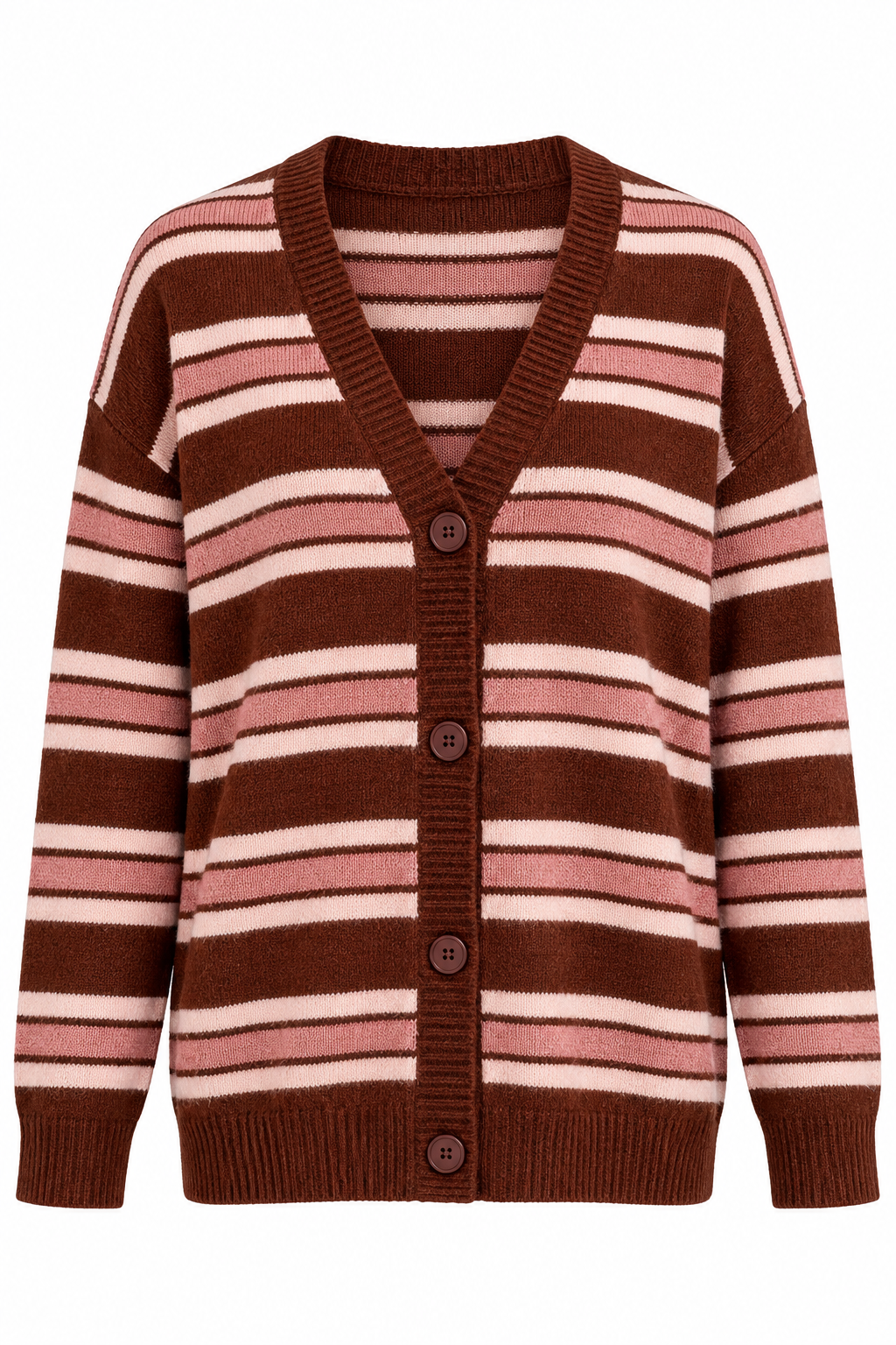 Found You Striped Knit Cardigan