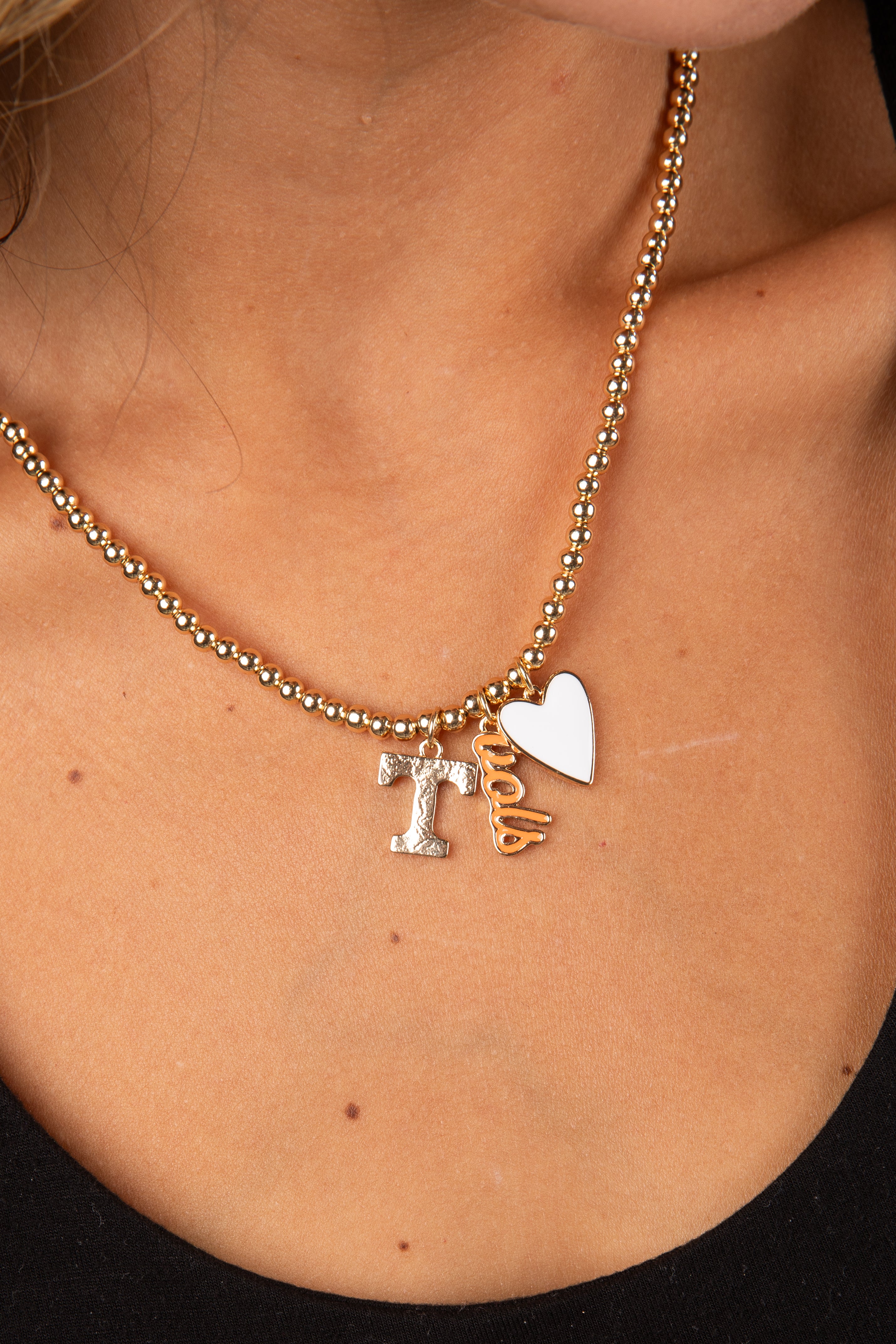 Necklace with letter &