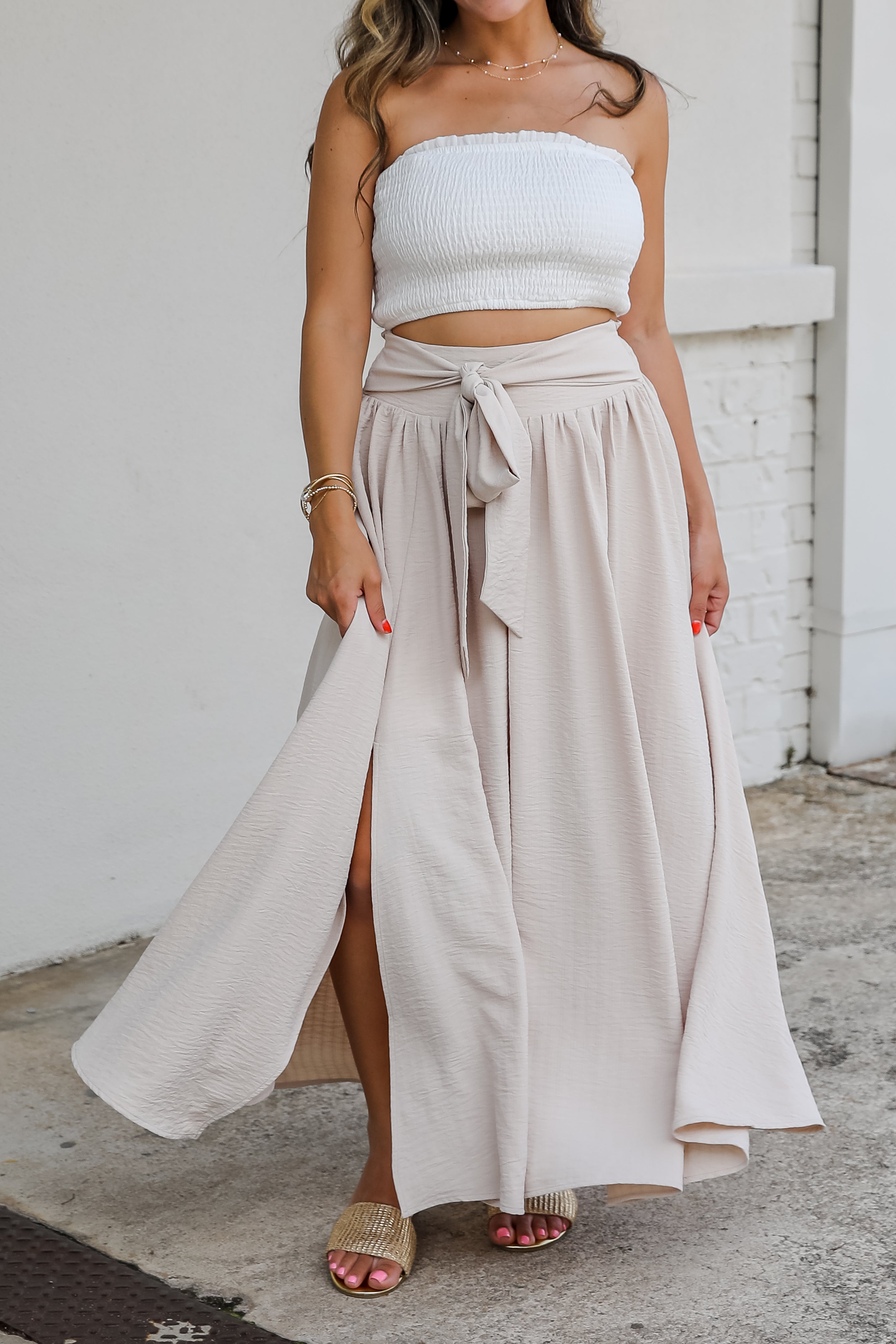 Know What To Do Maxi Skirt
