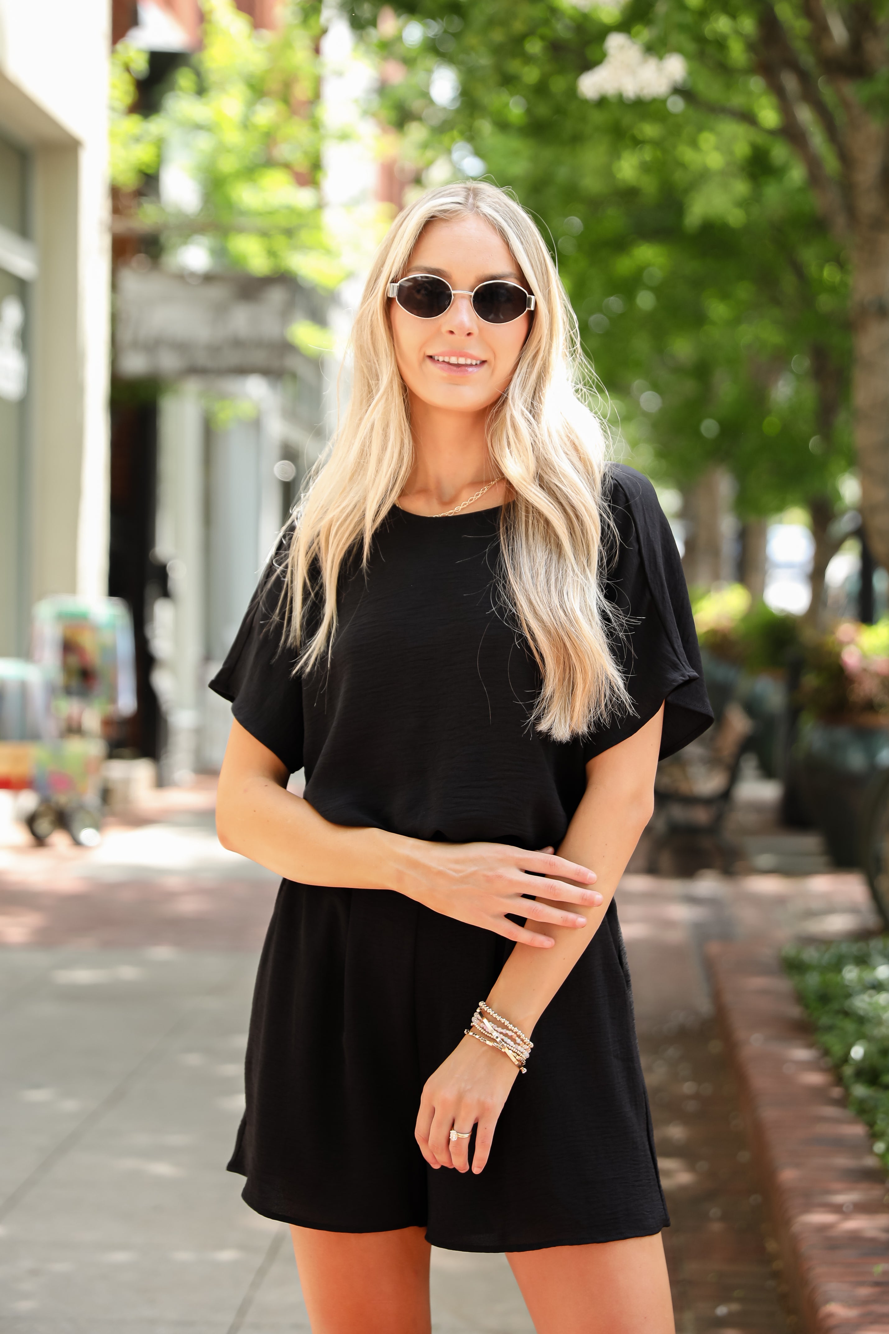 Make It Your Own Black Blouse