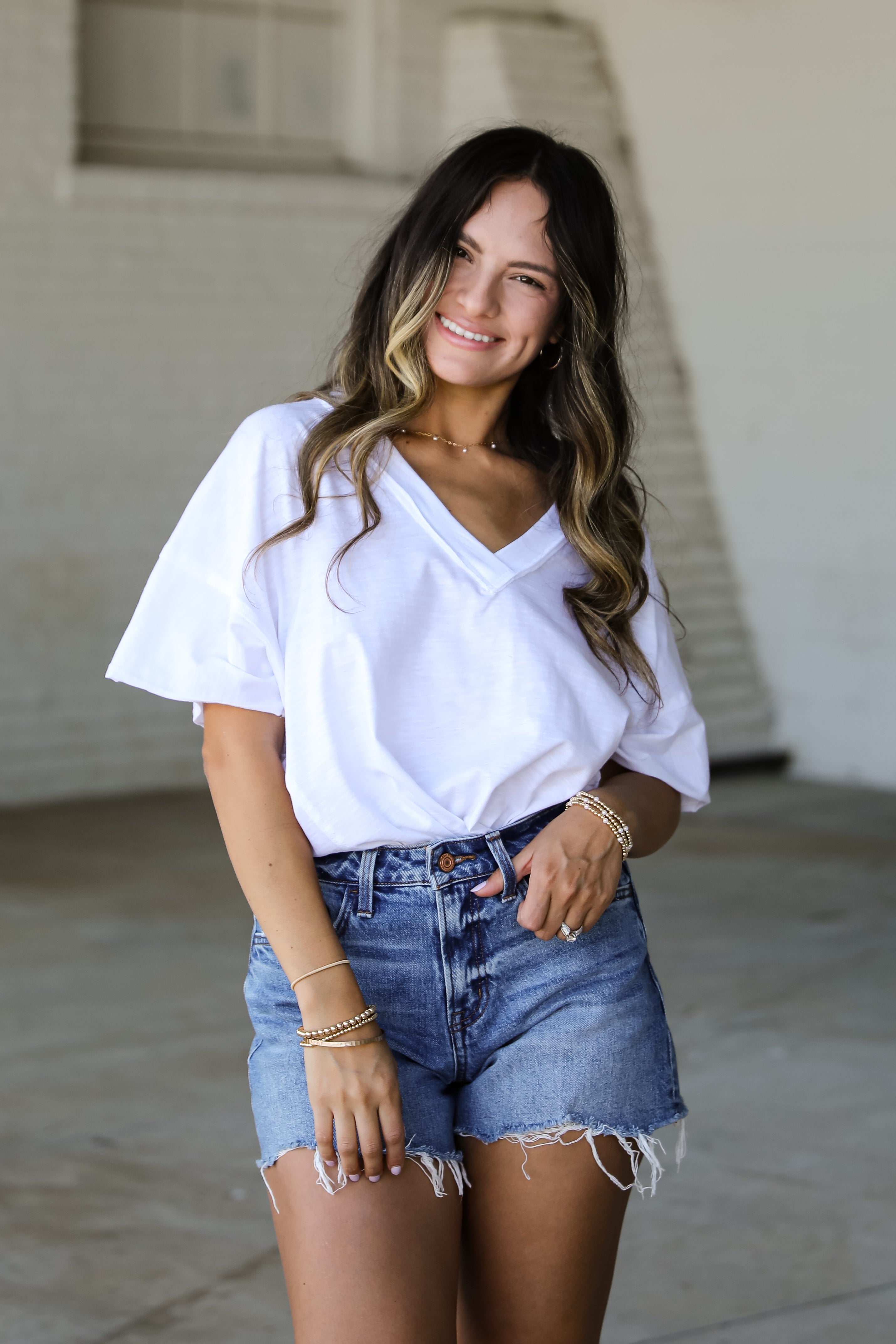 Katy Everyday V-Neck Tee