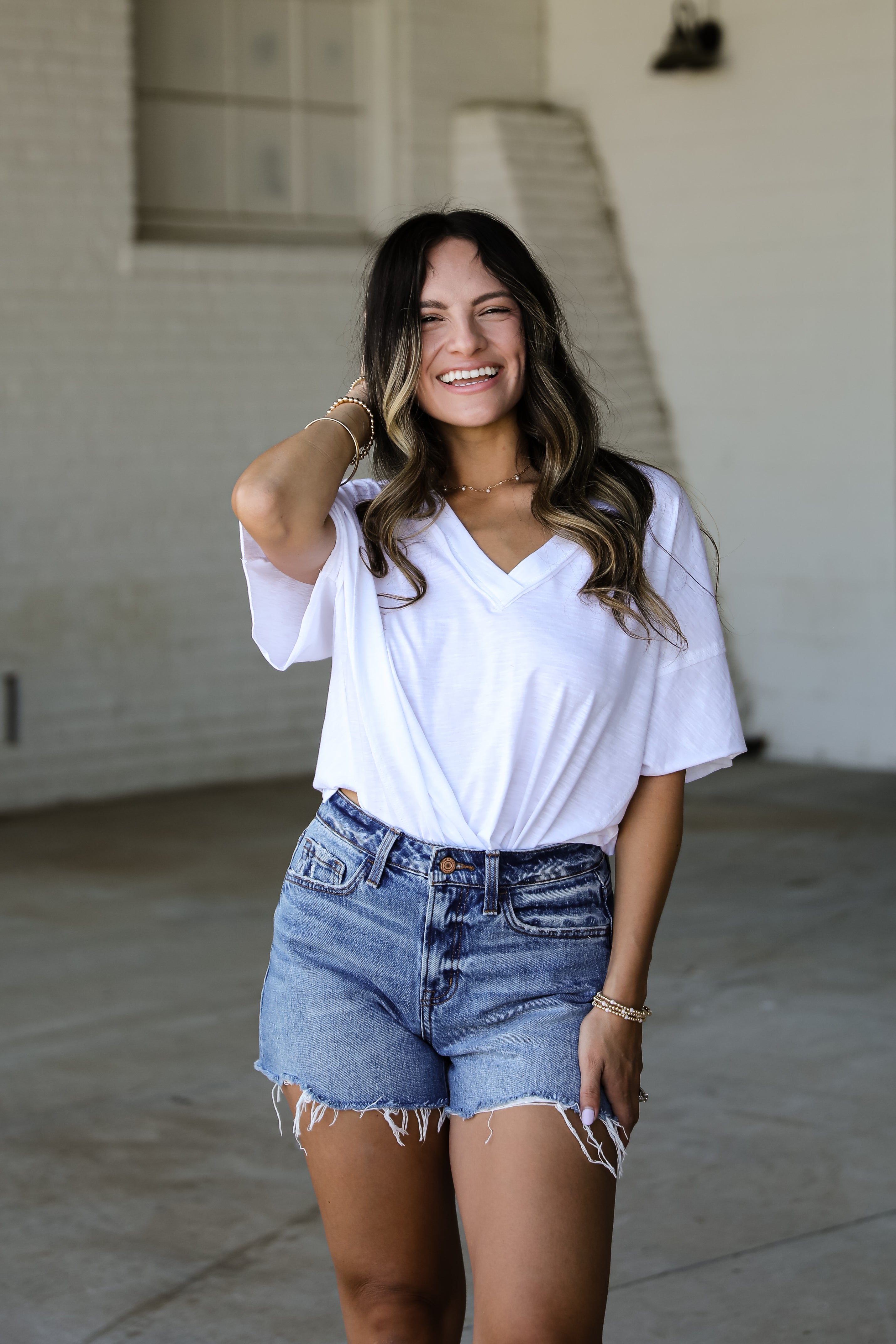 Katy Everyday V-Neck Tee