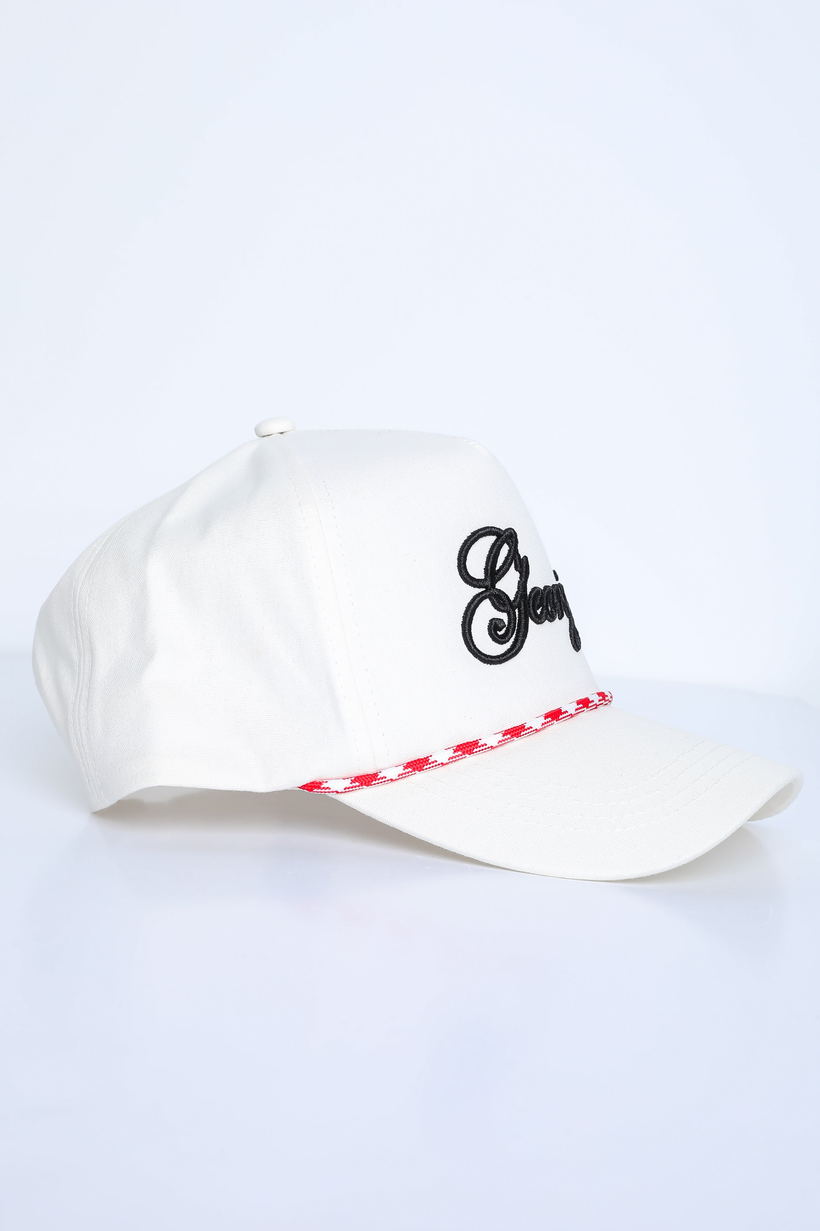 Red Georgia Script Hat