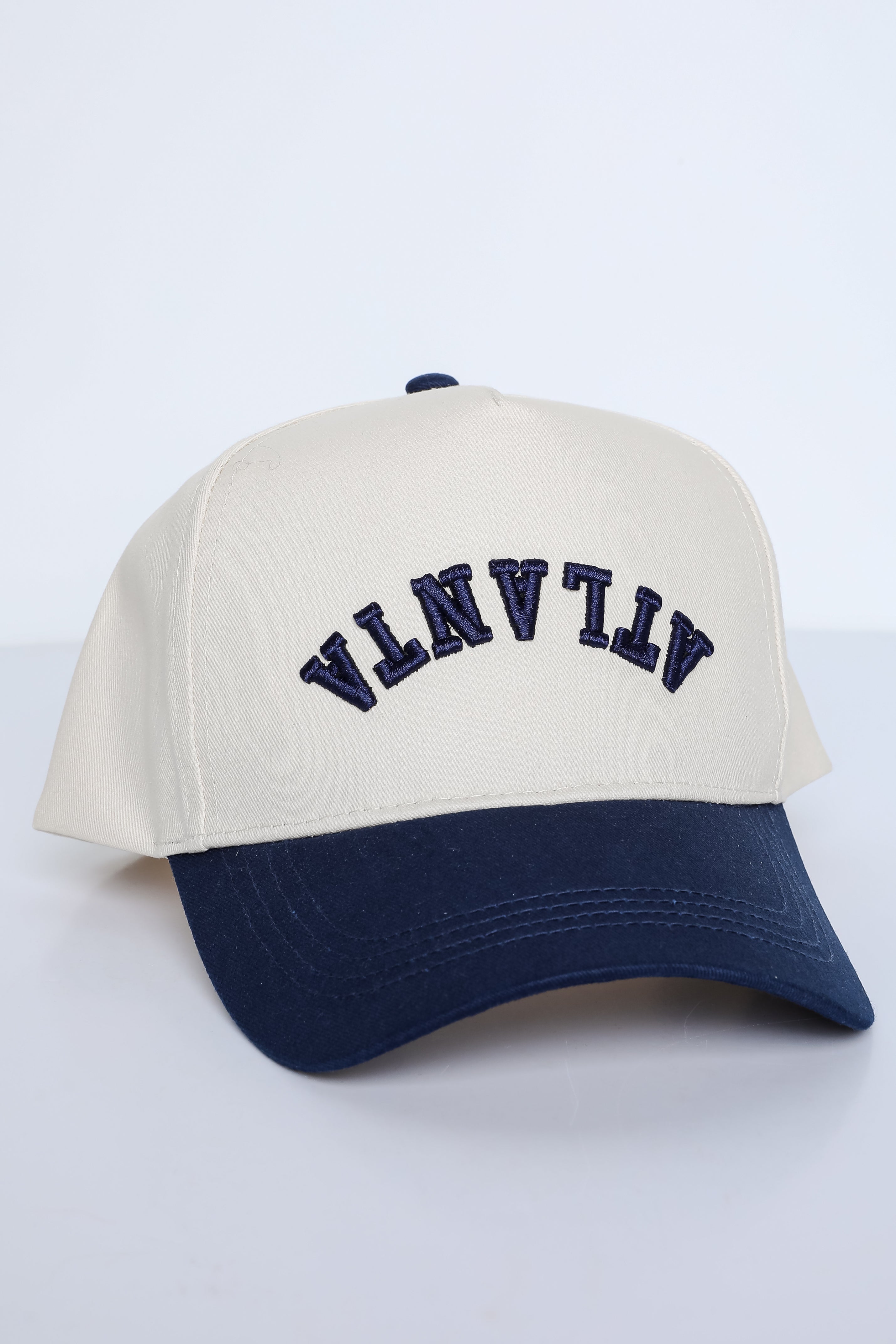 Atlanta Embroidered Color Block Hat