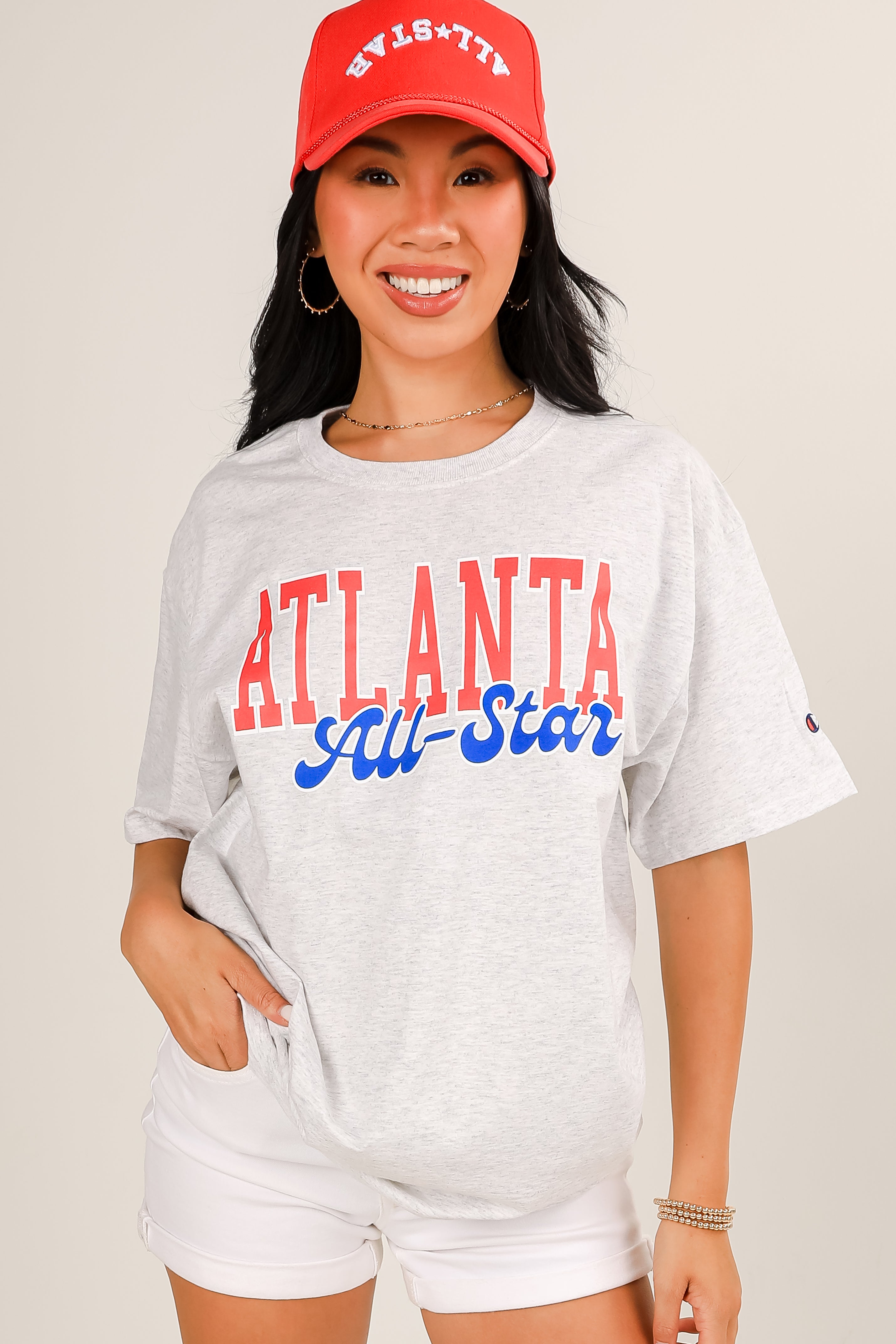 Heather Grey Atlanta All-Star Tee