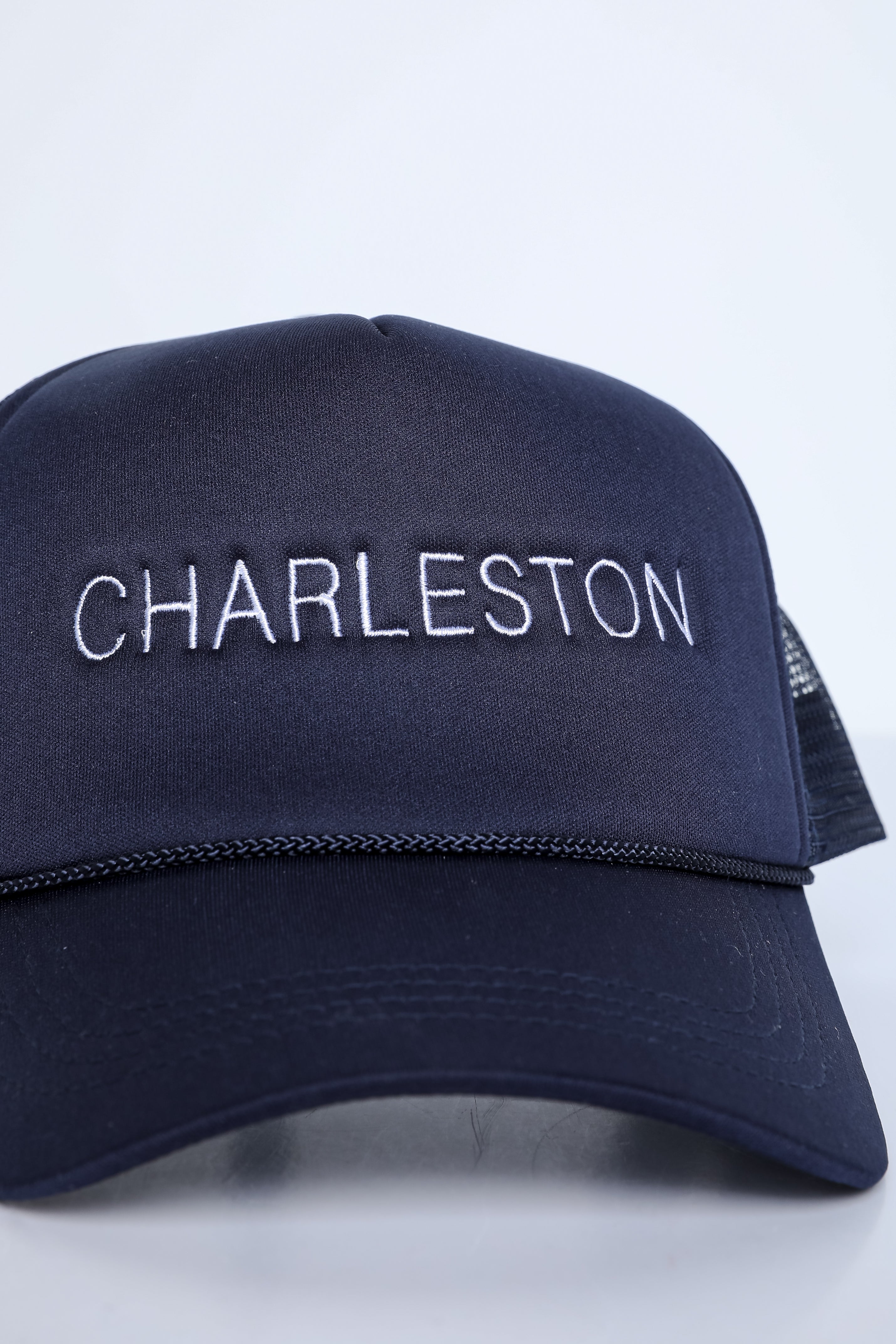 Navy Charleston Trucker Hat