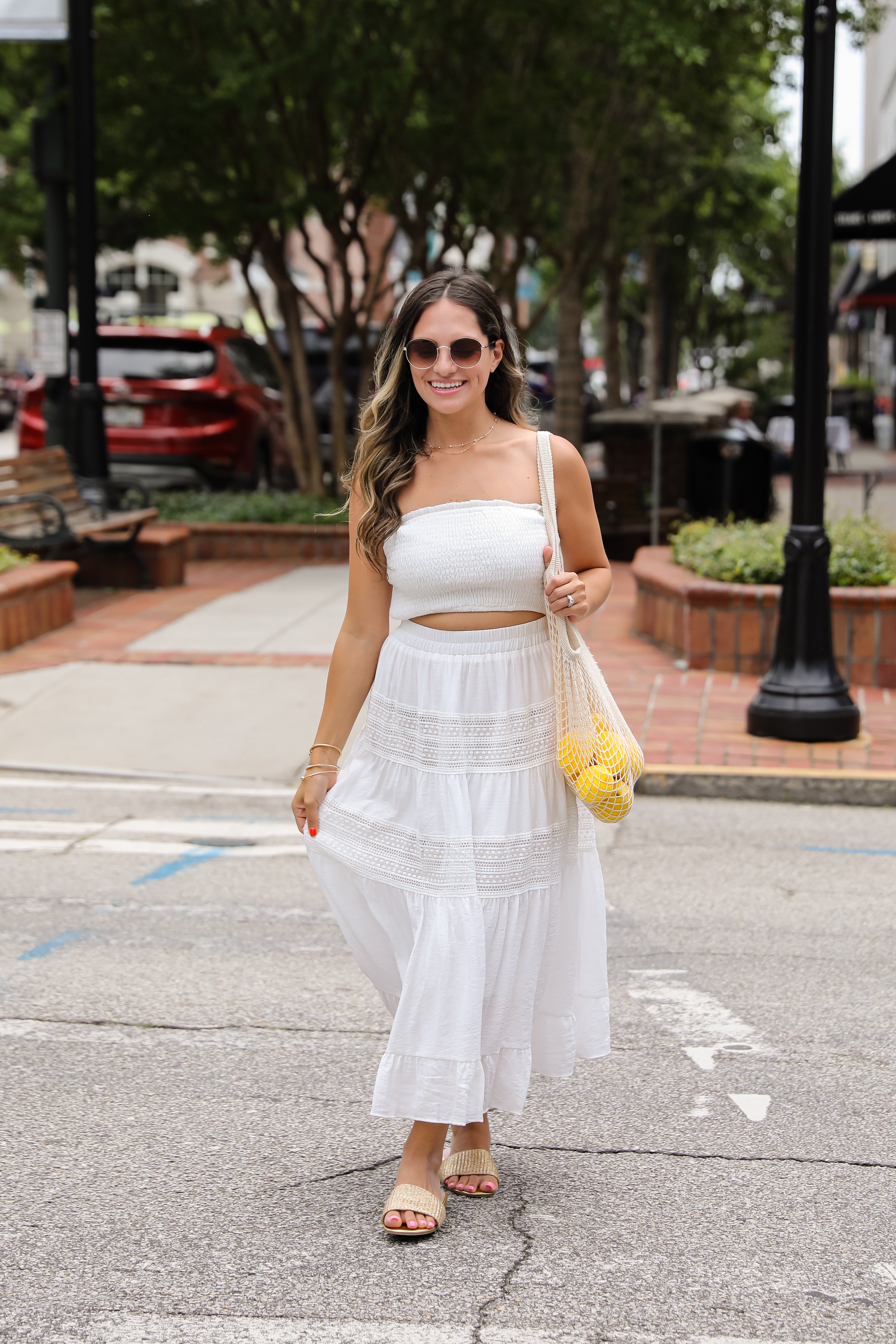 Beach Breeze Smocked Tube Top