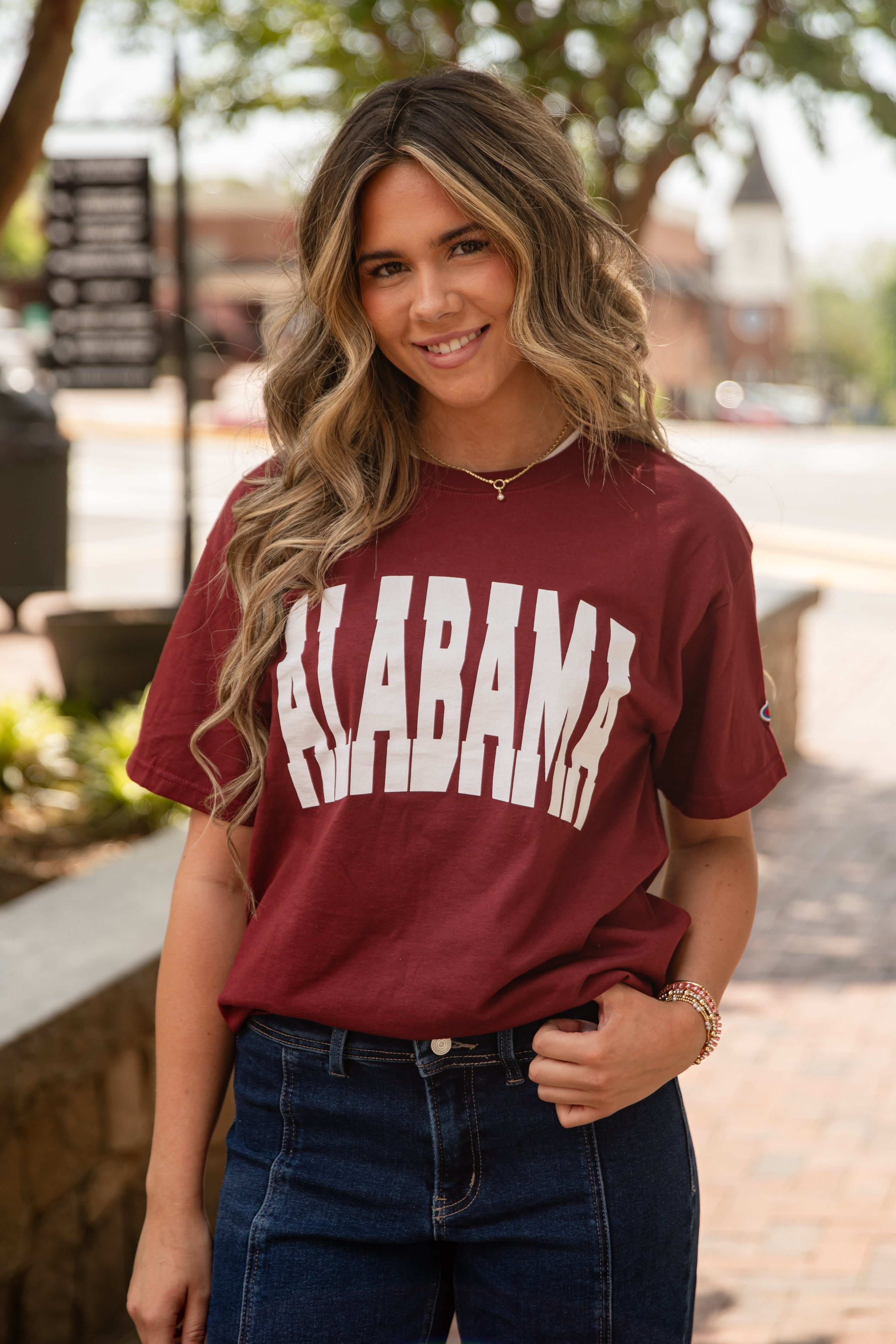 Crimson Alabama Tee | DU Exclusives