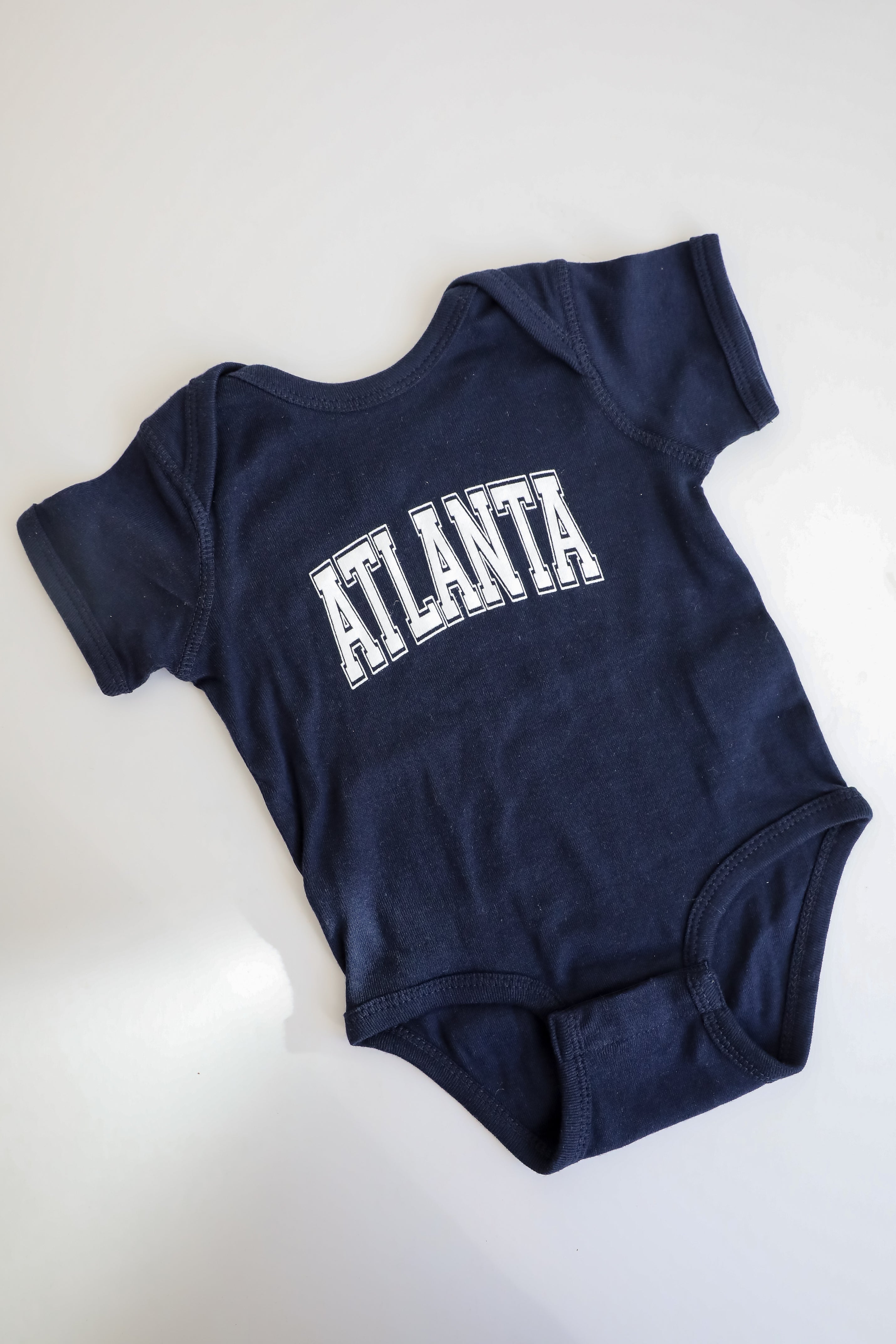 Navy Atlanta Onesie