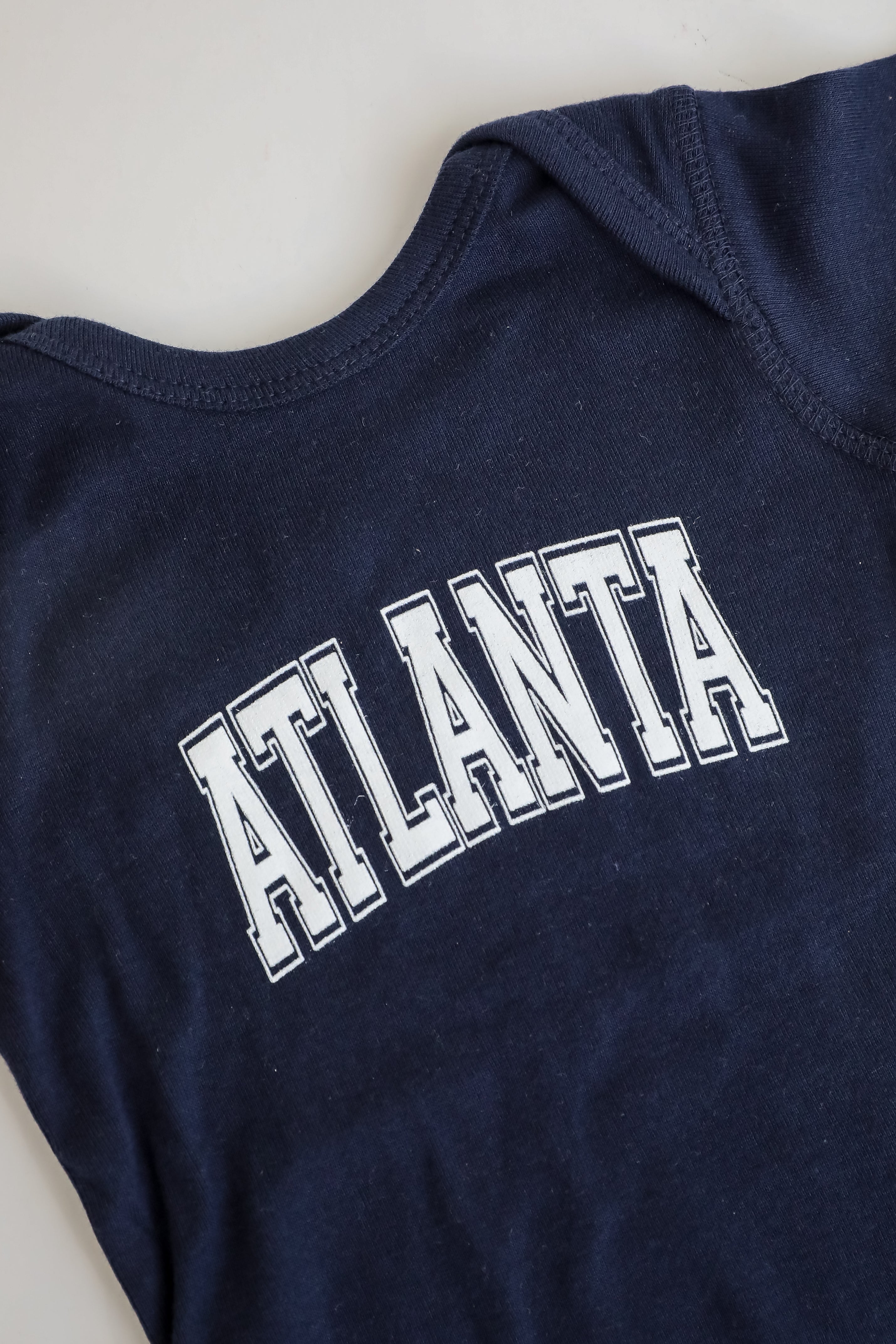 Navy Atlanta Onesie