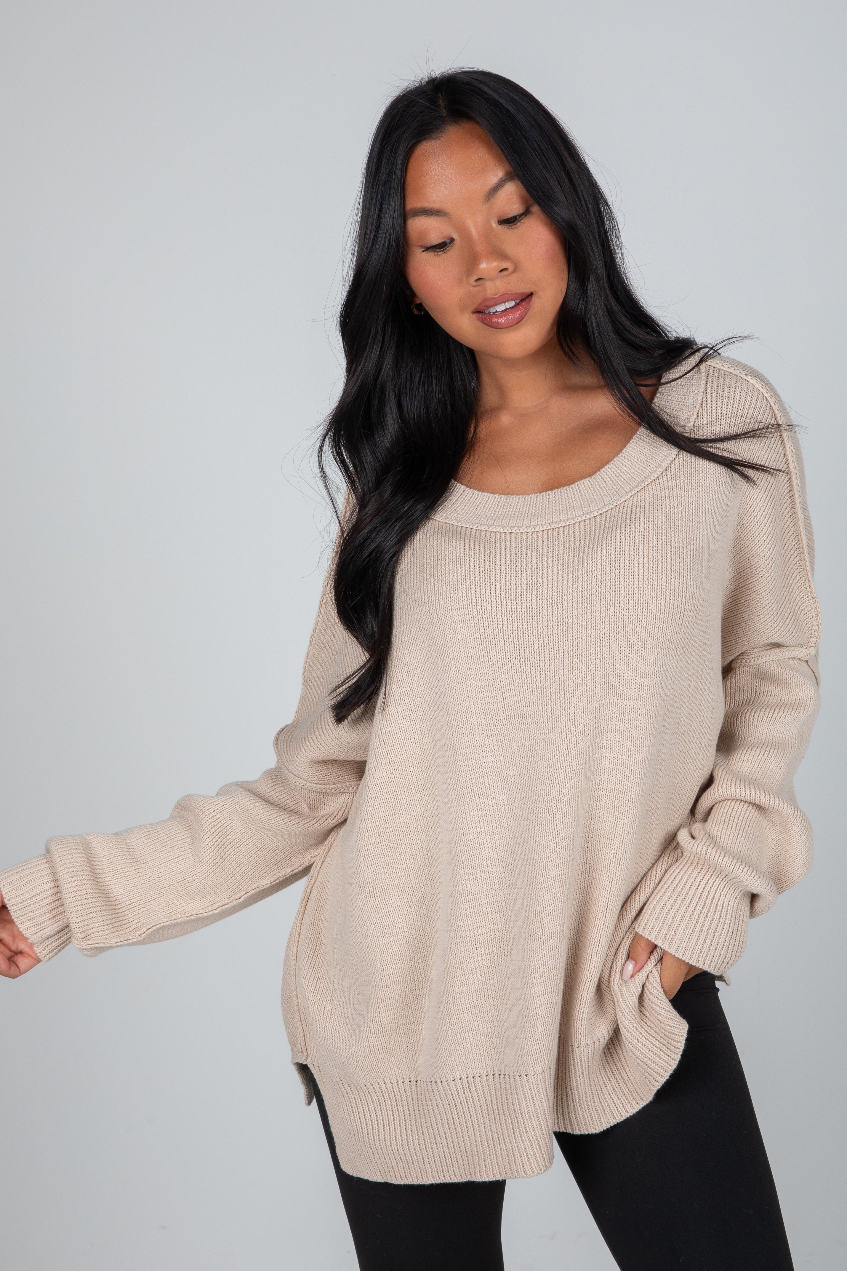 Comfy Oversized Sweater Sweaters For Women ShopDressUp – Dress Up
