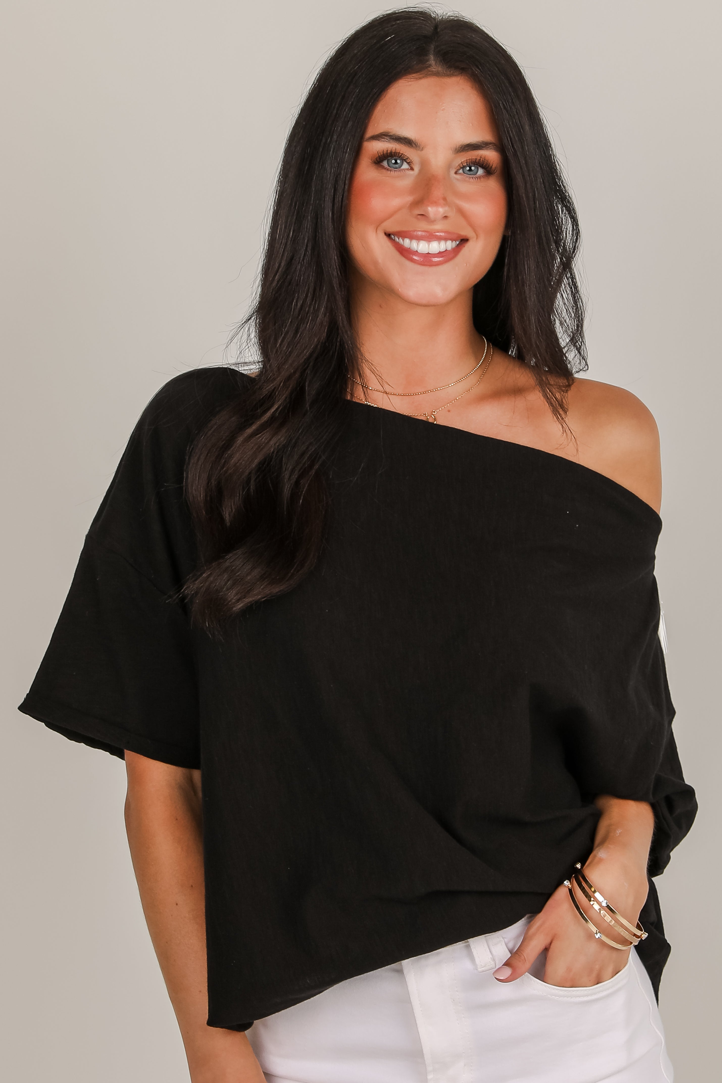 Lola Everyday Boat Neck Tee