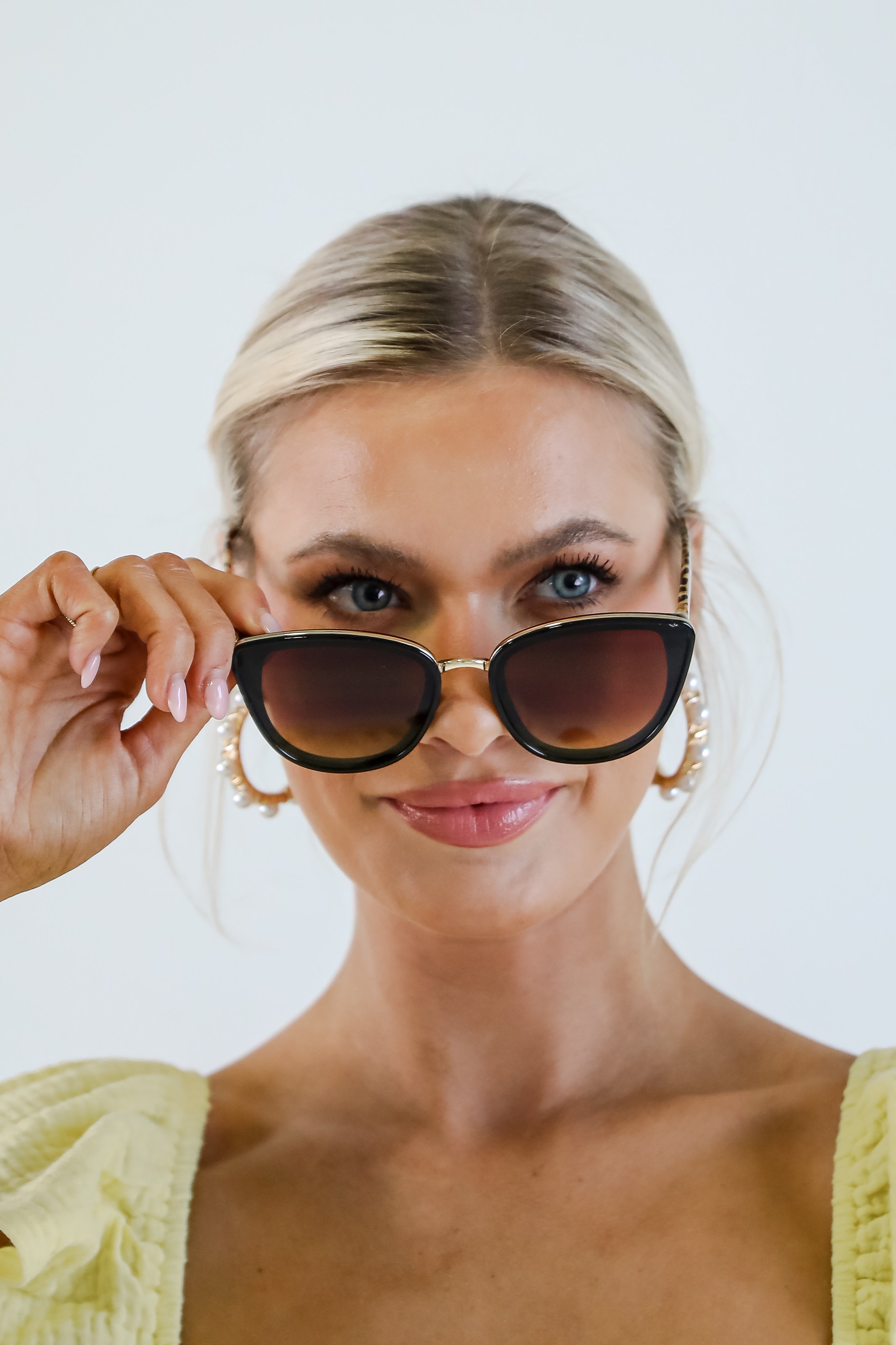 Glistening Lights Cat Eye Sunglasses