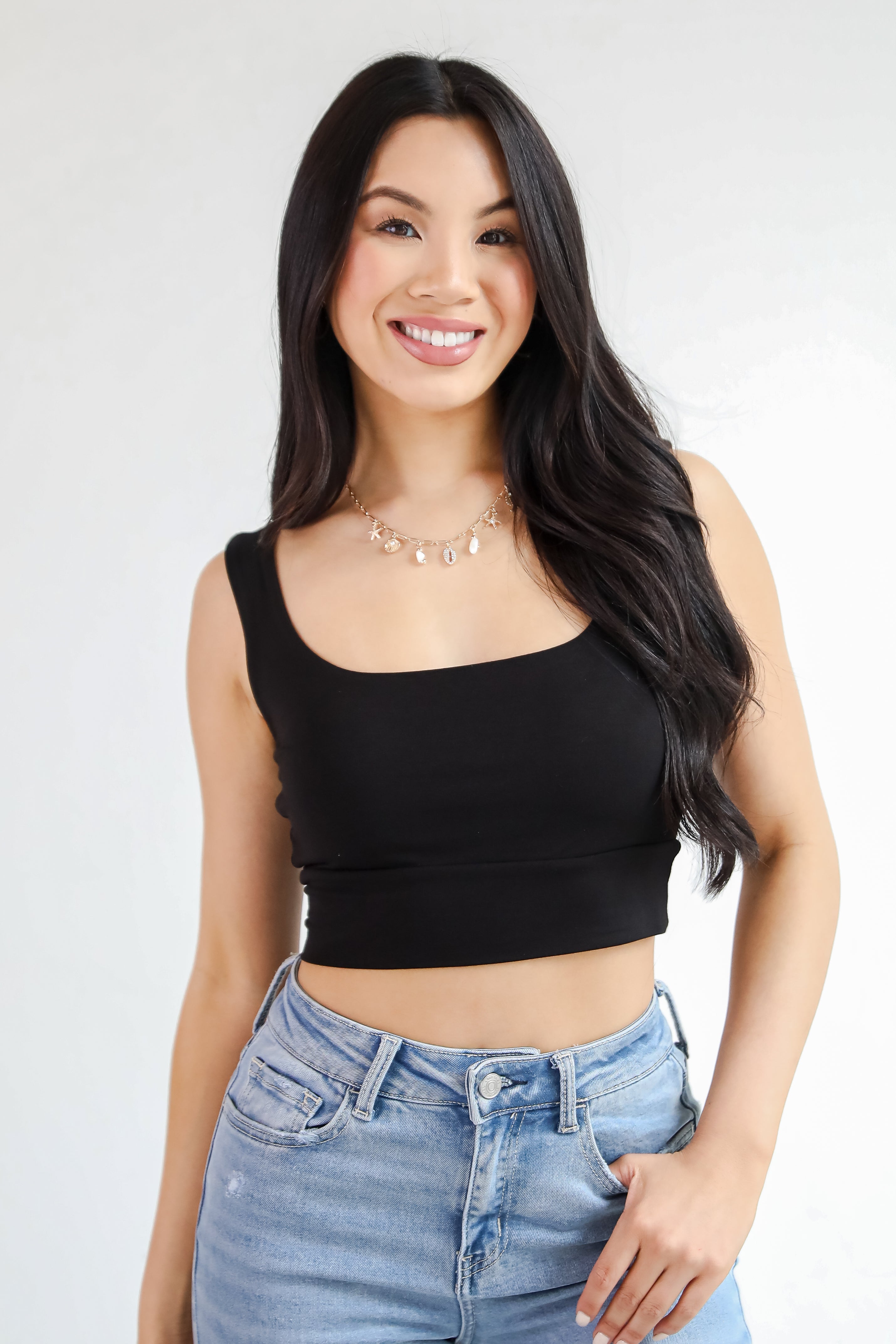 Hallie Everyday Cropped Tank