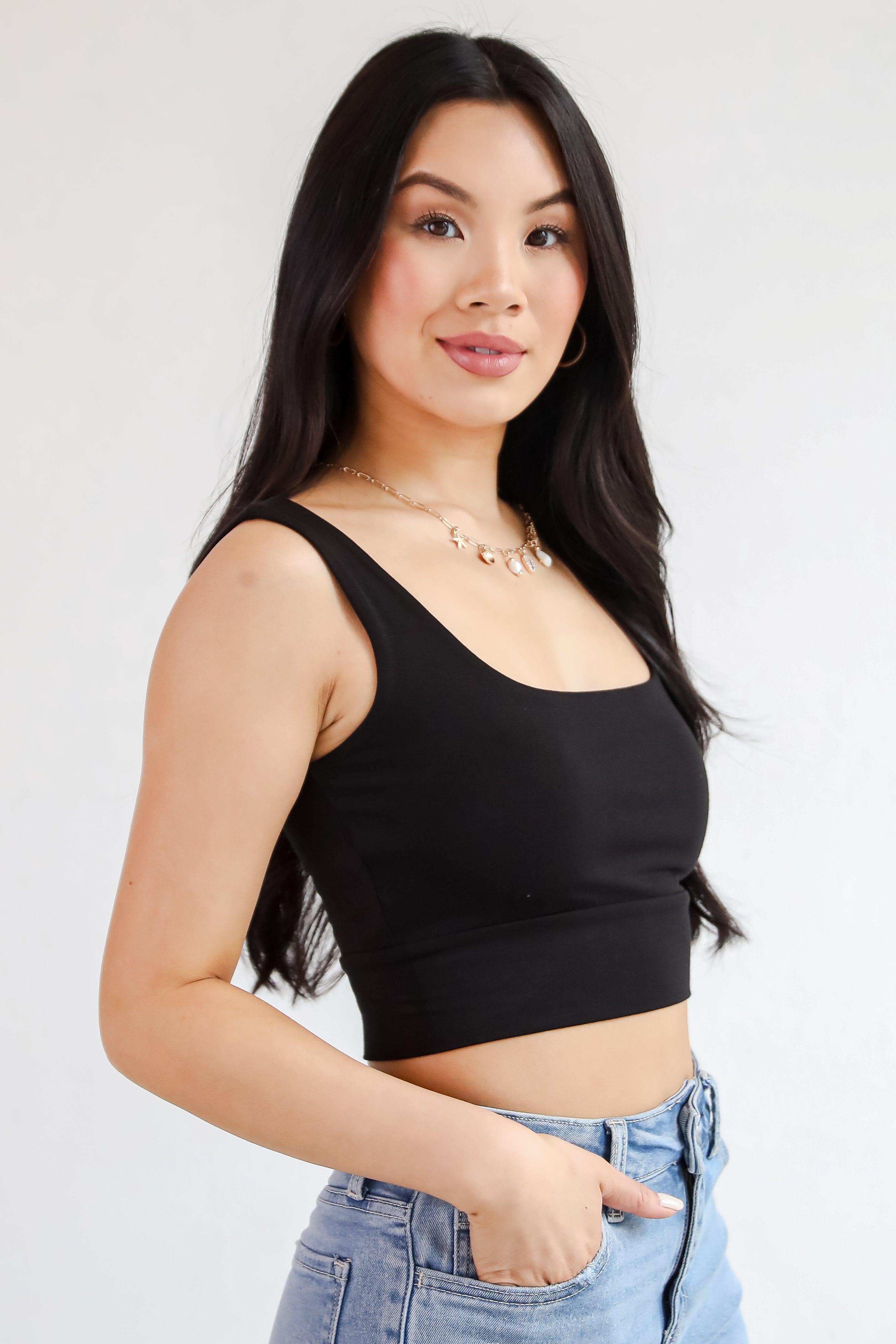 Hallie Everyday Cropped Tank