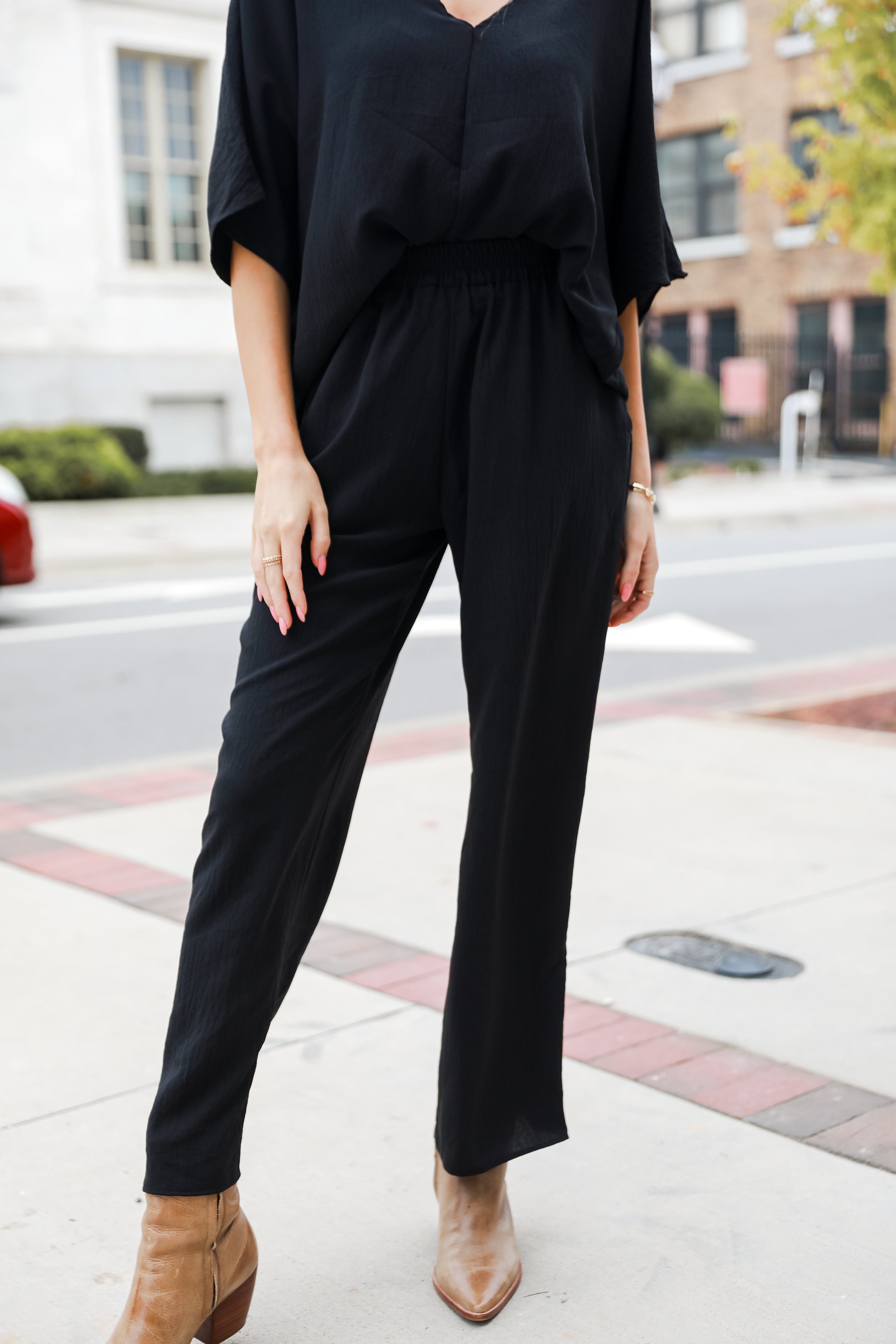 black Wide Leg Pants