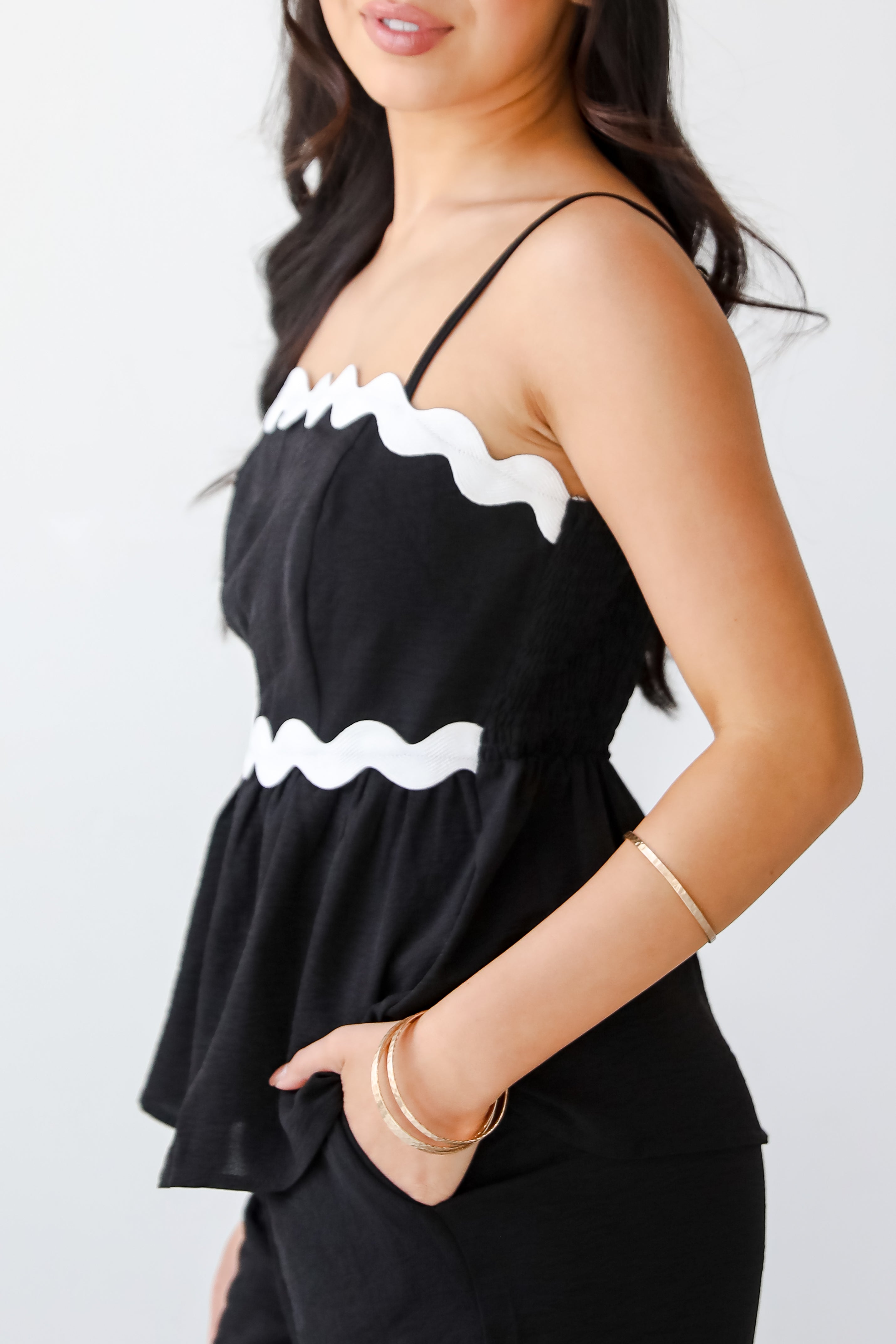 Little Moments Peplum Tank