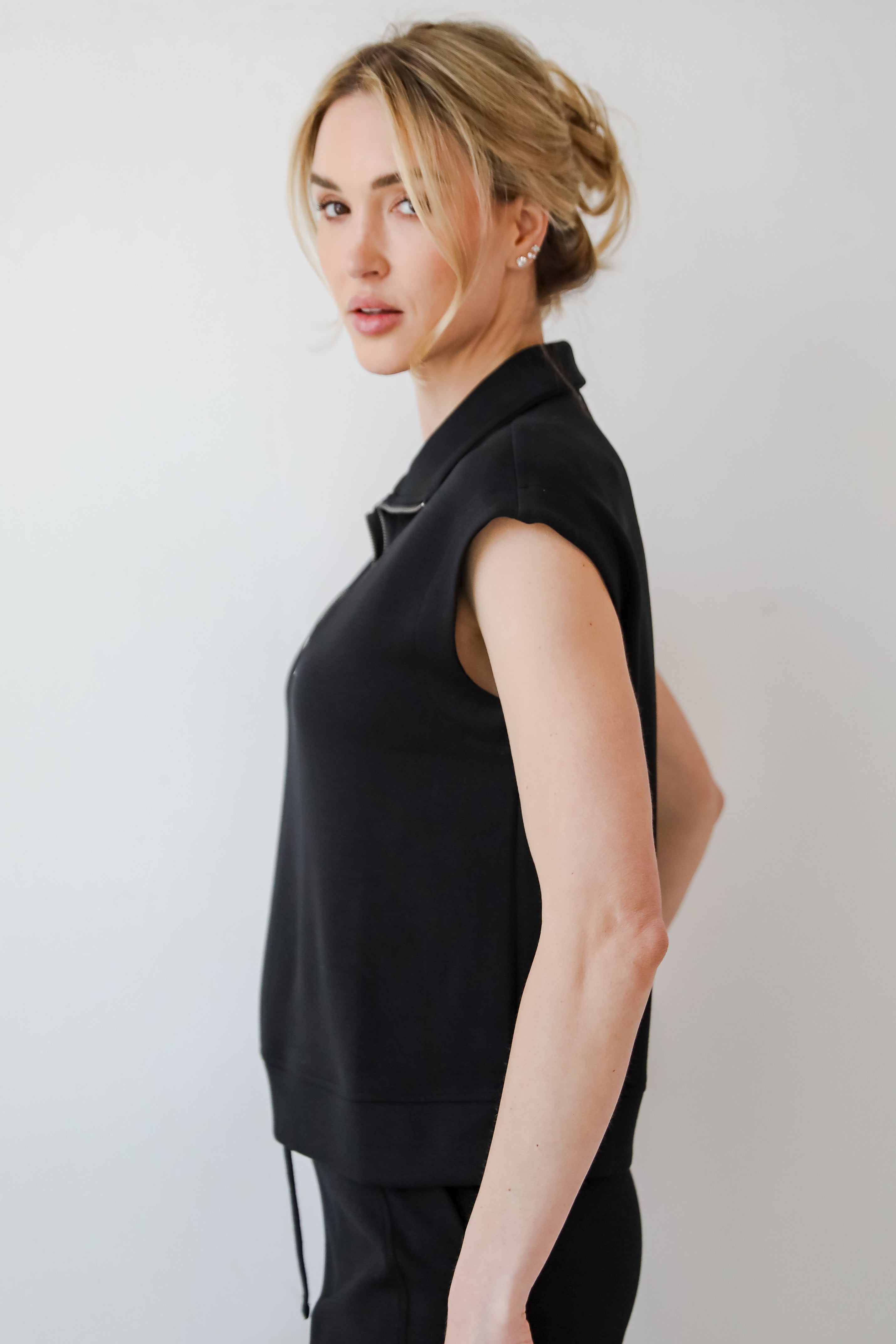 Easy Does It Quarter Zip Top