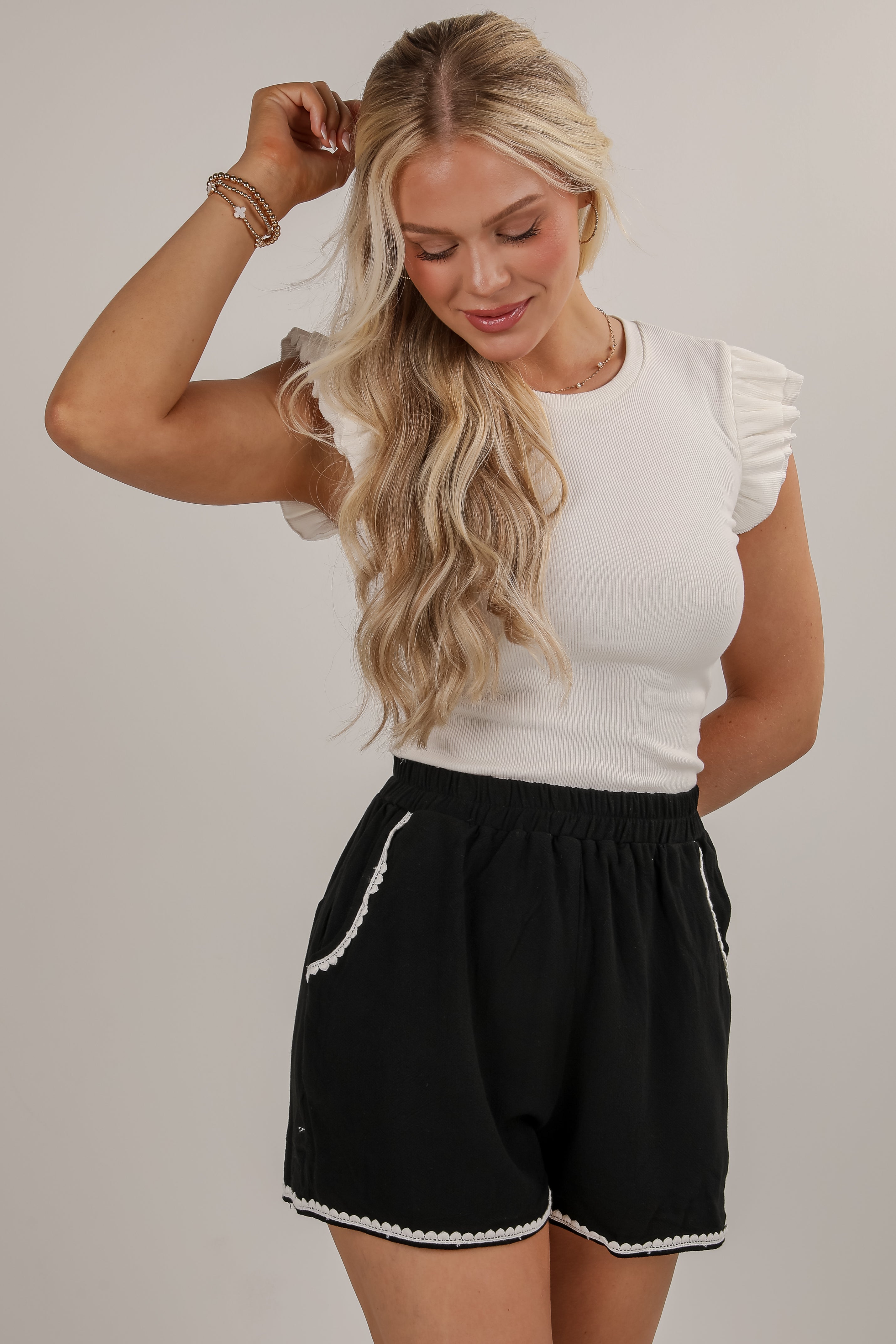 What You Want Black Shorts