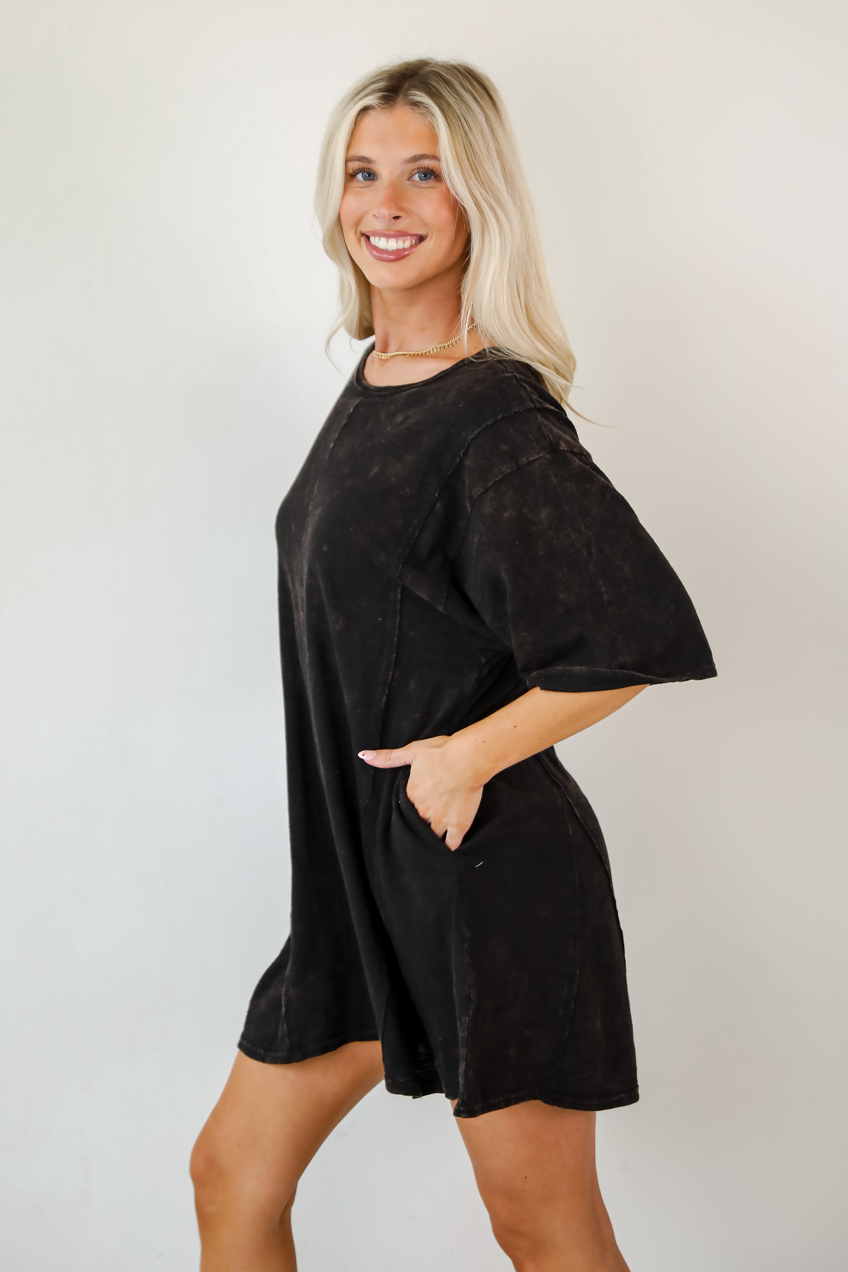 Over And Over T-Shirt Romper