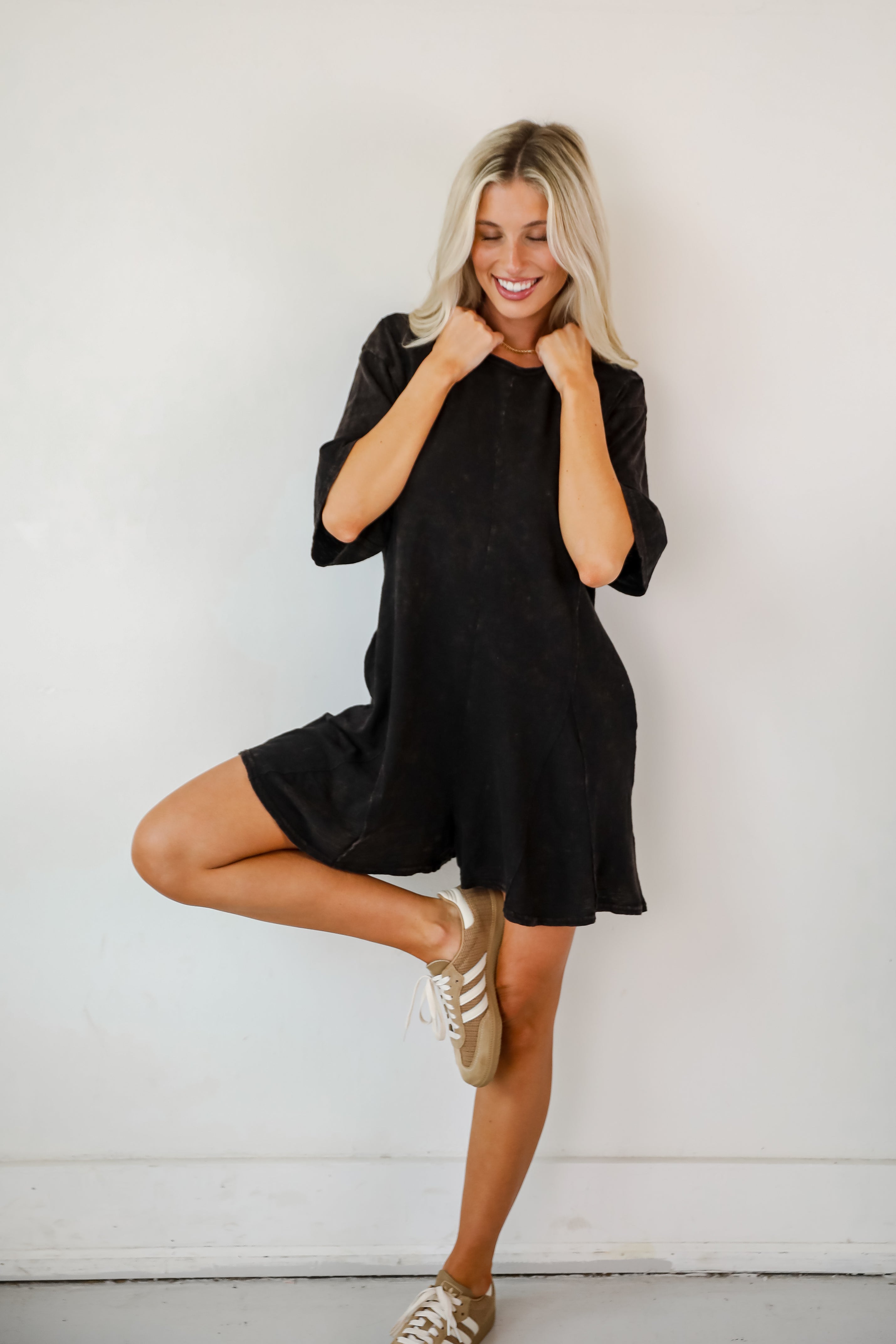 Over And Over T-Shirt Romper