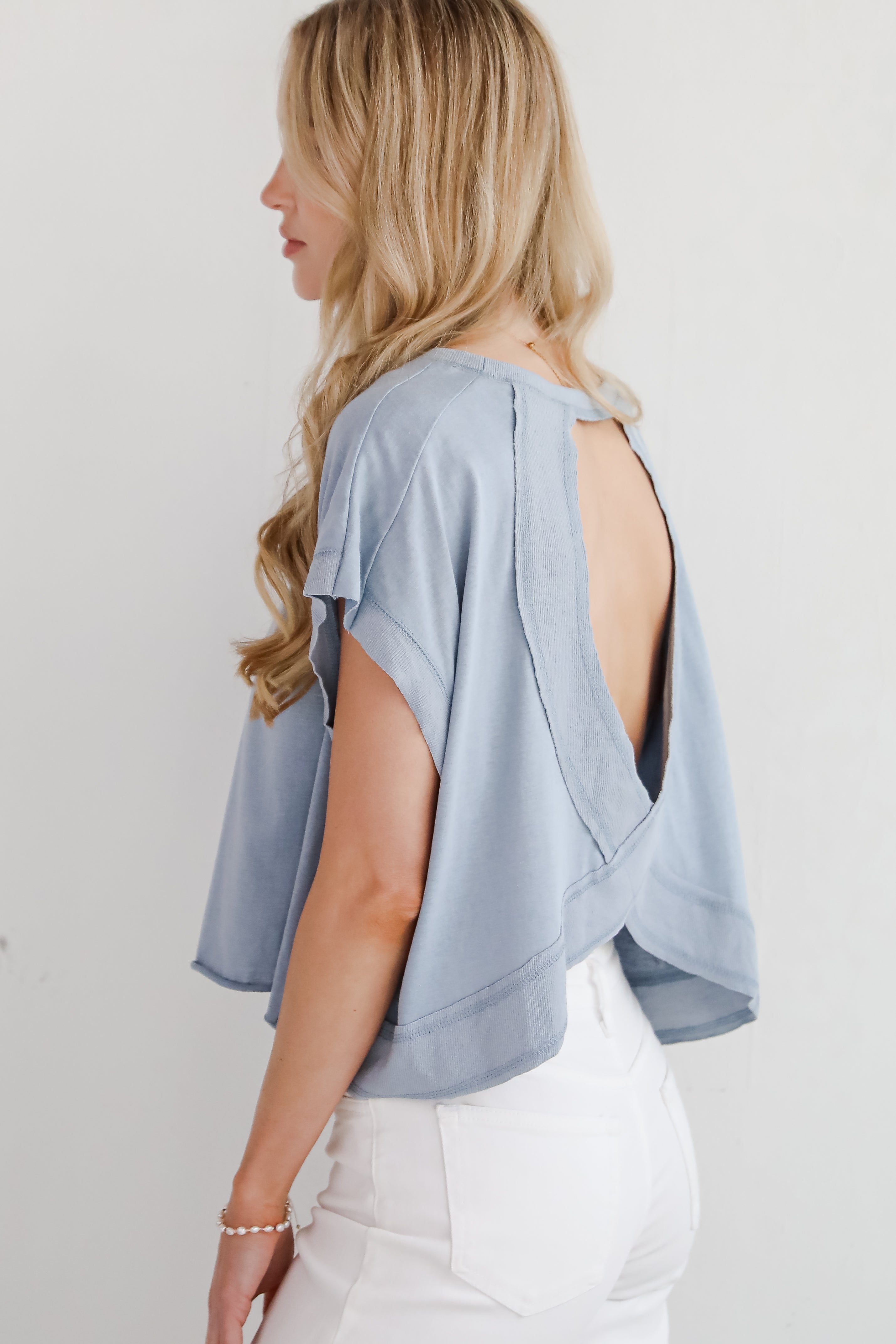 Brynn Open Back Tee