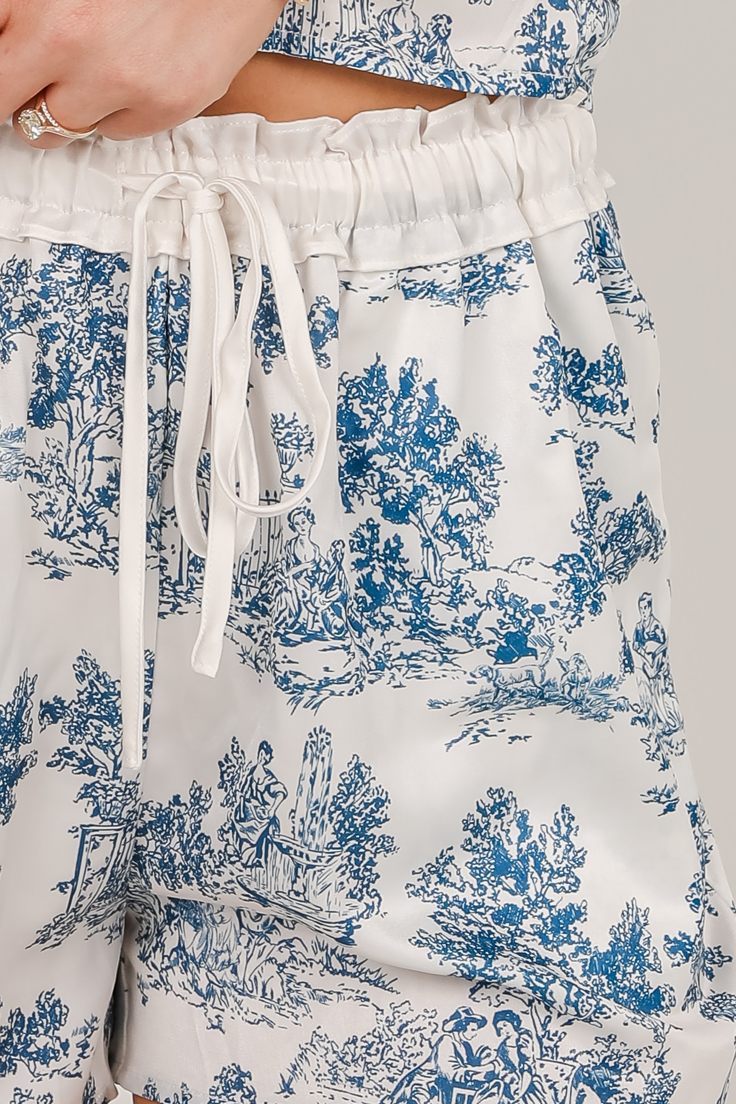 Dreamy Days Blue Pajama Shorts