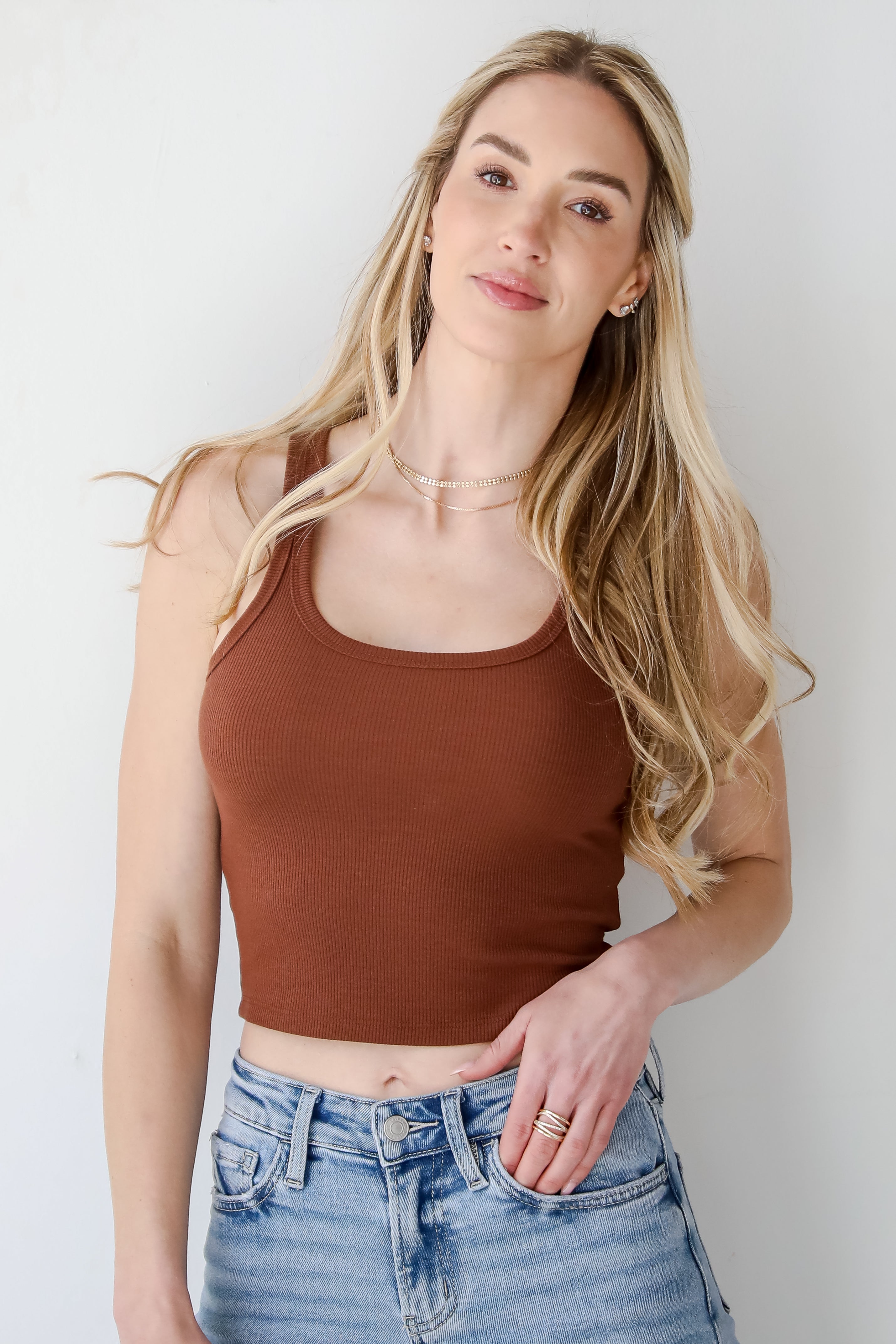 Cassidy Everyday Scoop Neck Tank