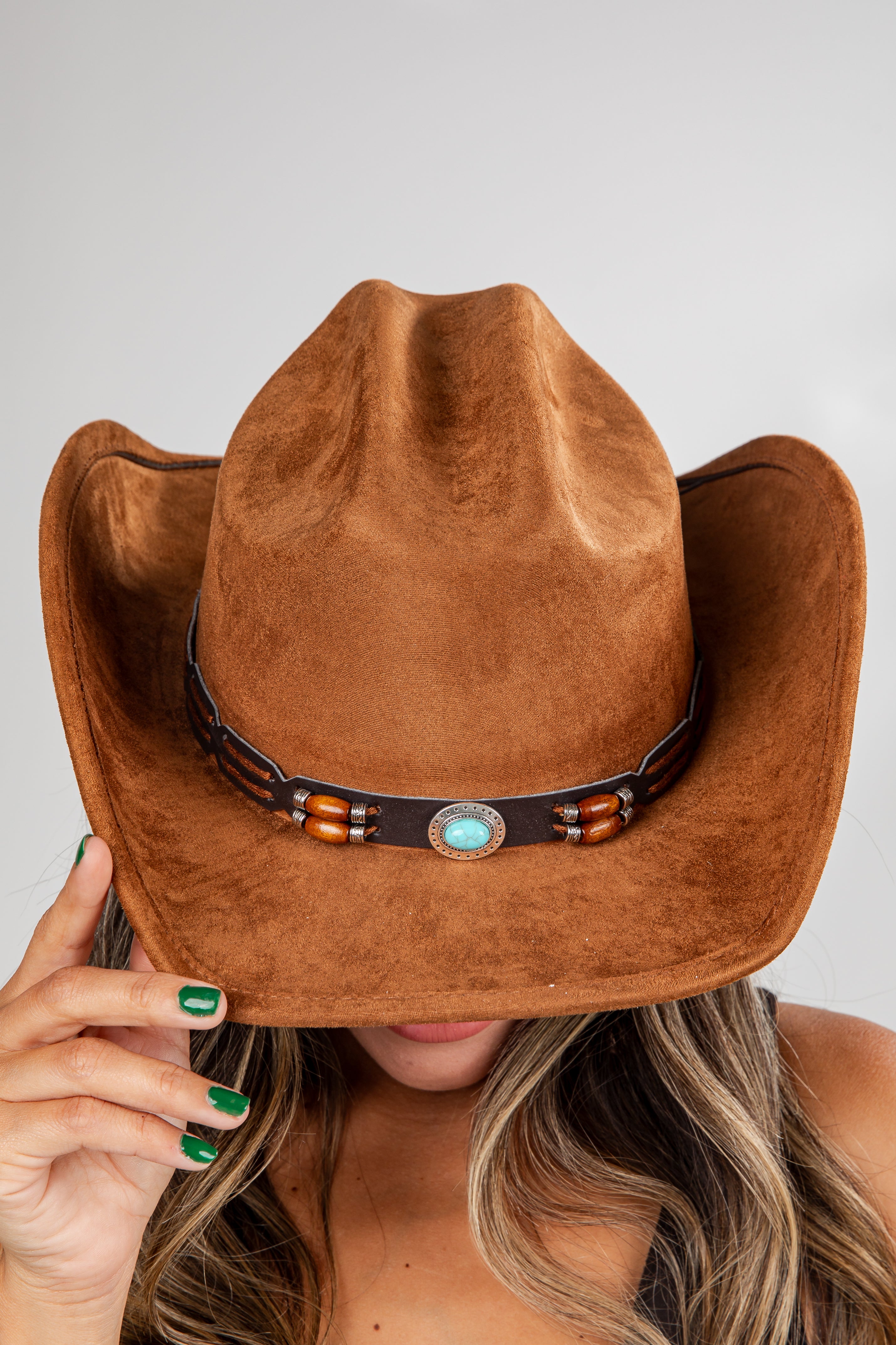 Western Hat with Decorative Band 100% Wool - Men main image 2