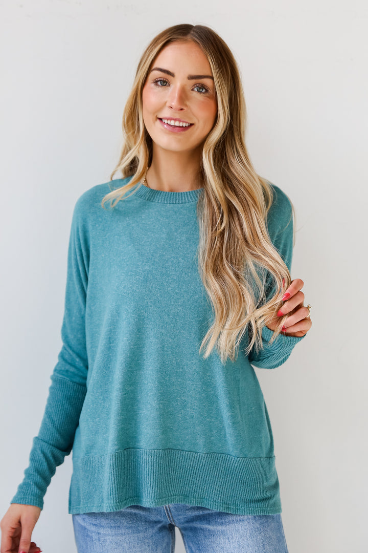 soft Brushed Knit Top