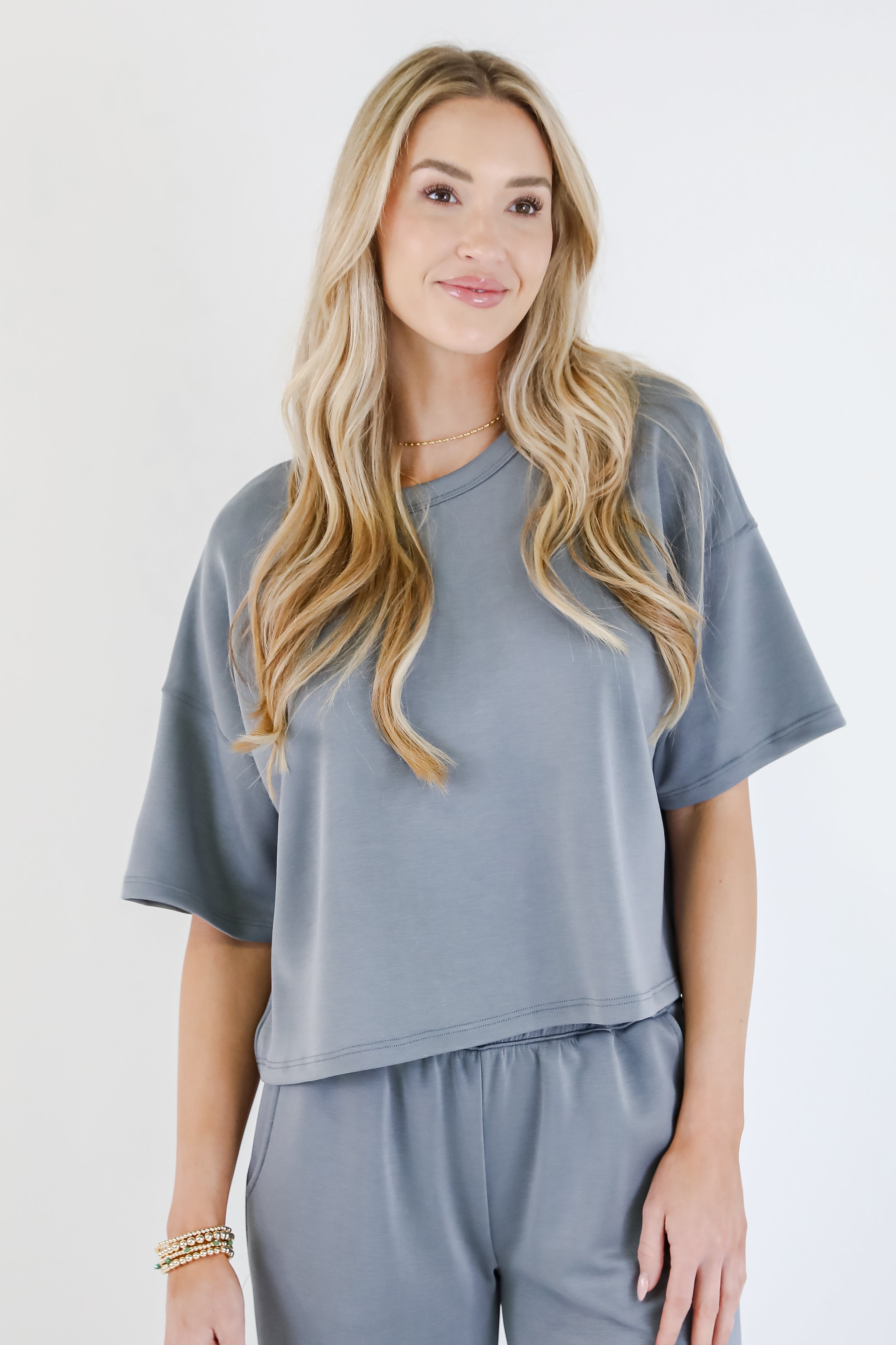 Ultra Air Soft Charcoal Tee