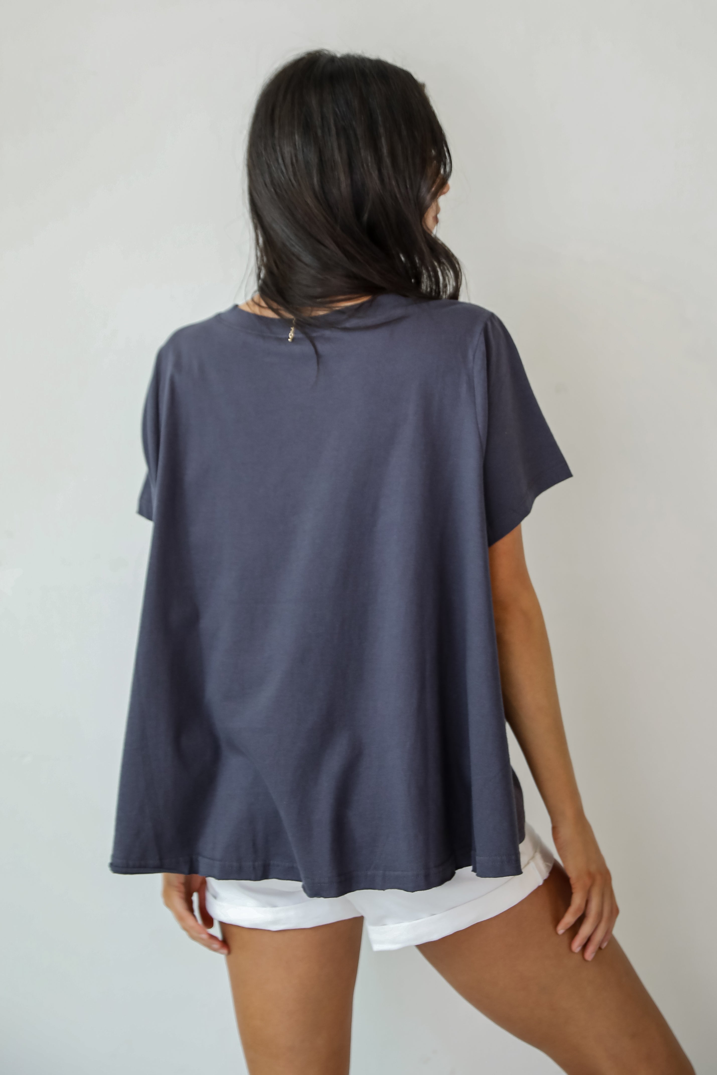 Required Style Charcoal Pocket Top