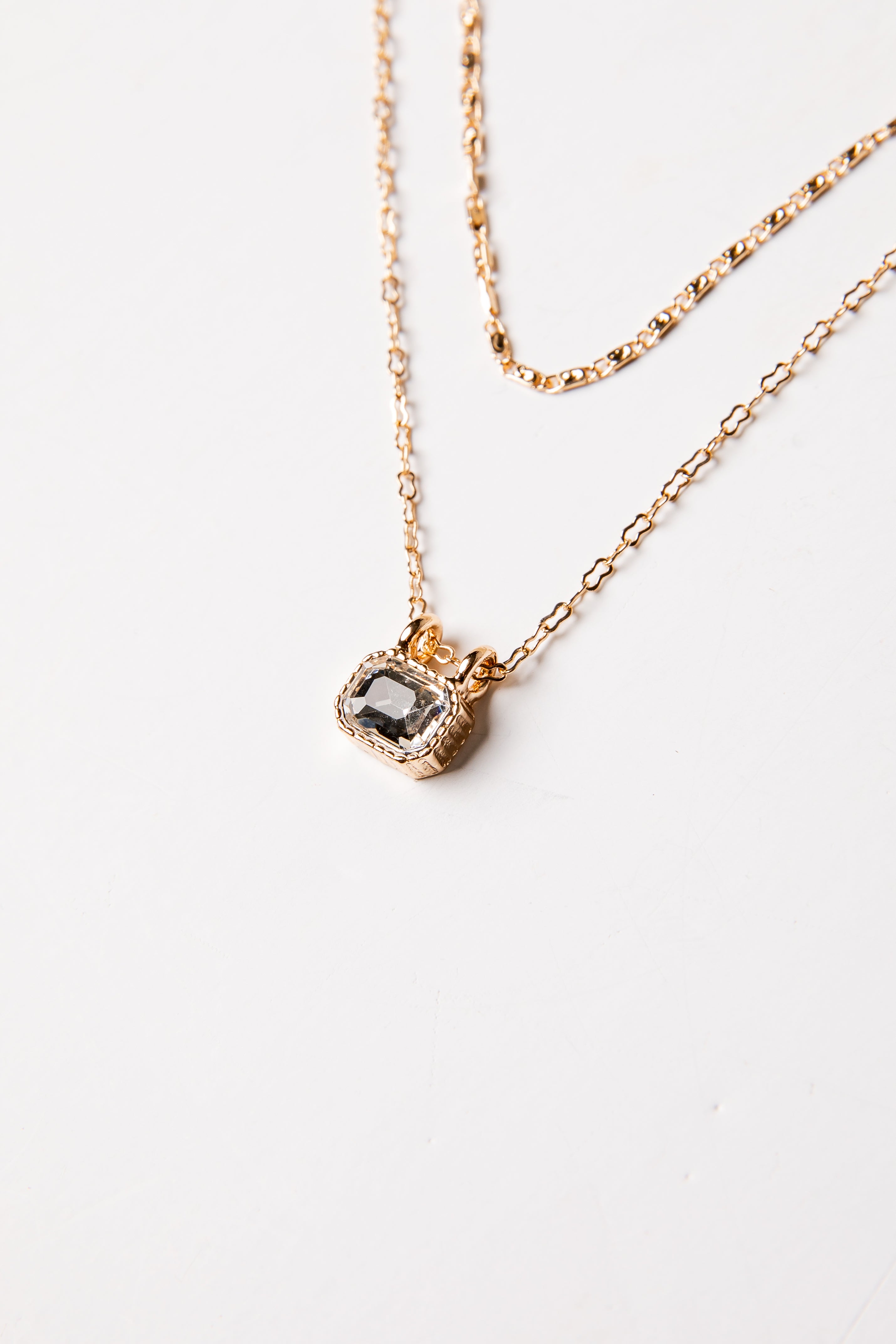 Isabel Gold Layered Gemstone Necklace