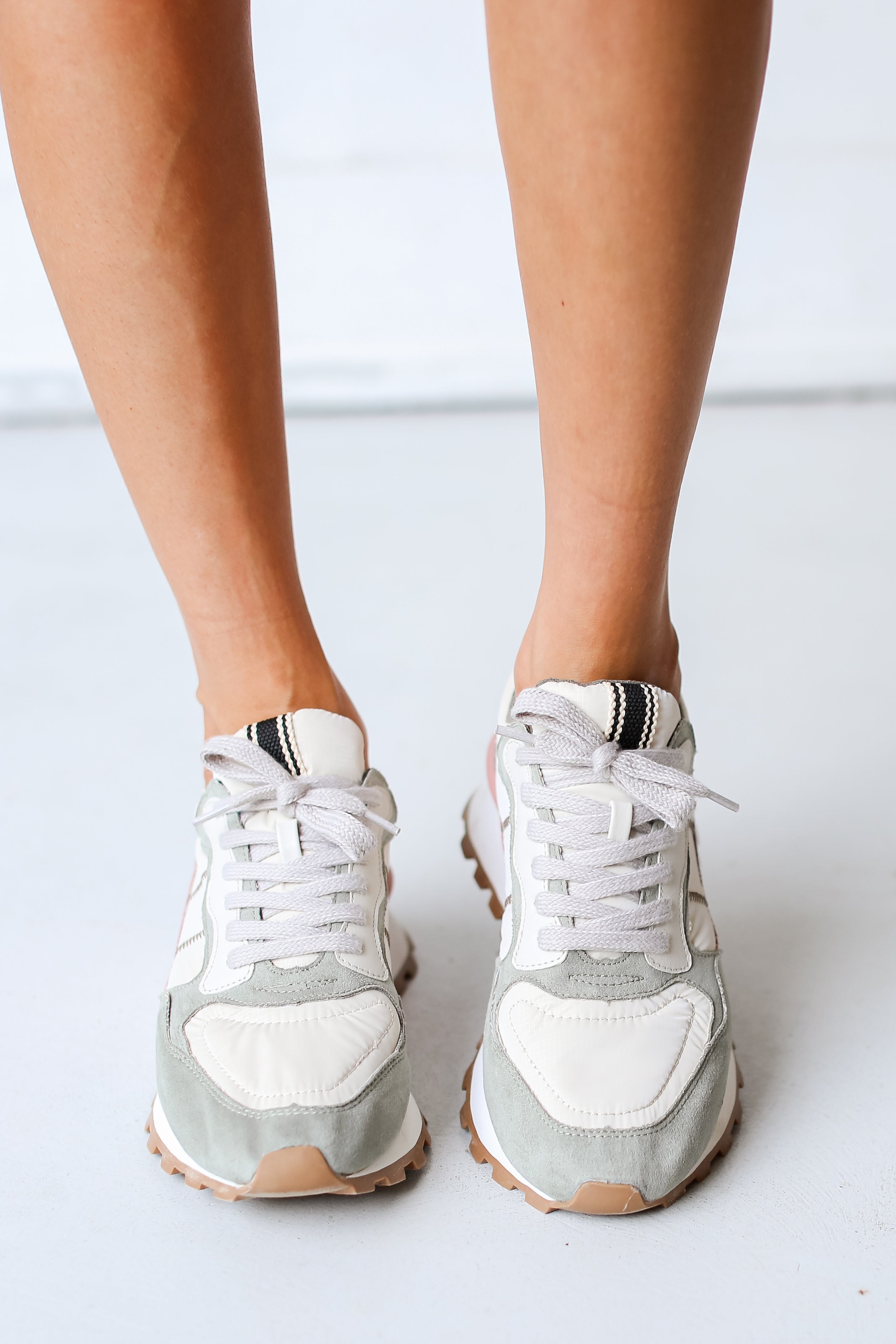 Color Block Sneakers front view