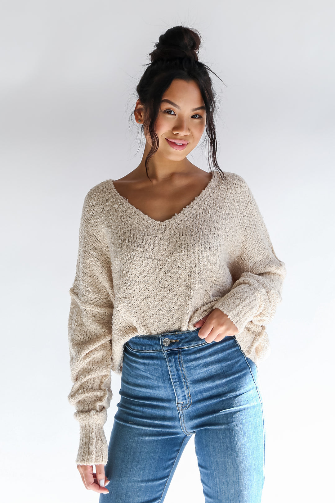 cozy oversized sweater for women
