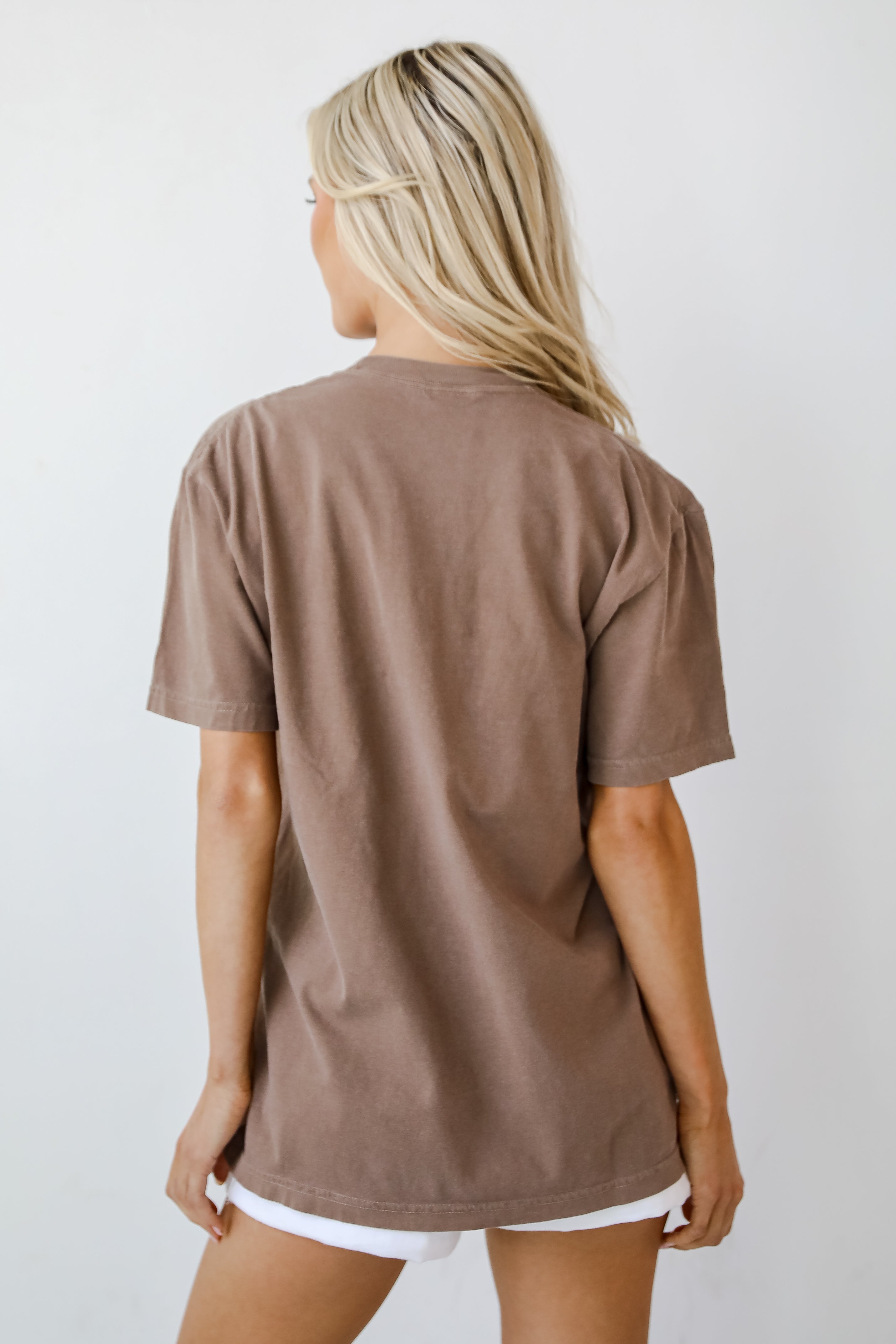 Brown Alpharetta Georgia Block Letter Tee