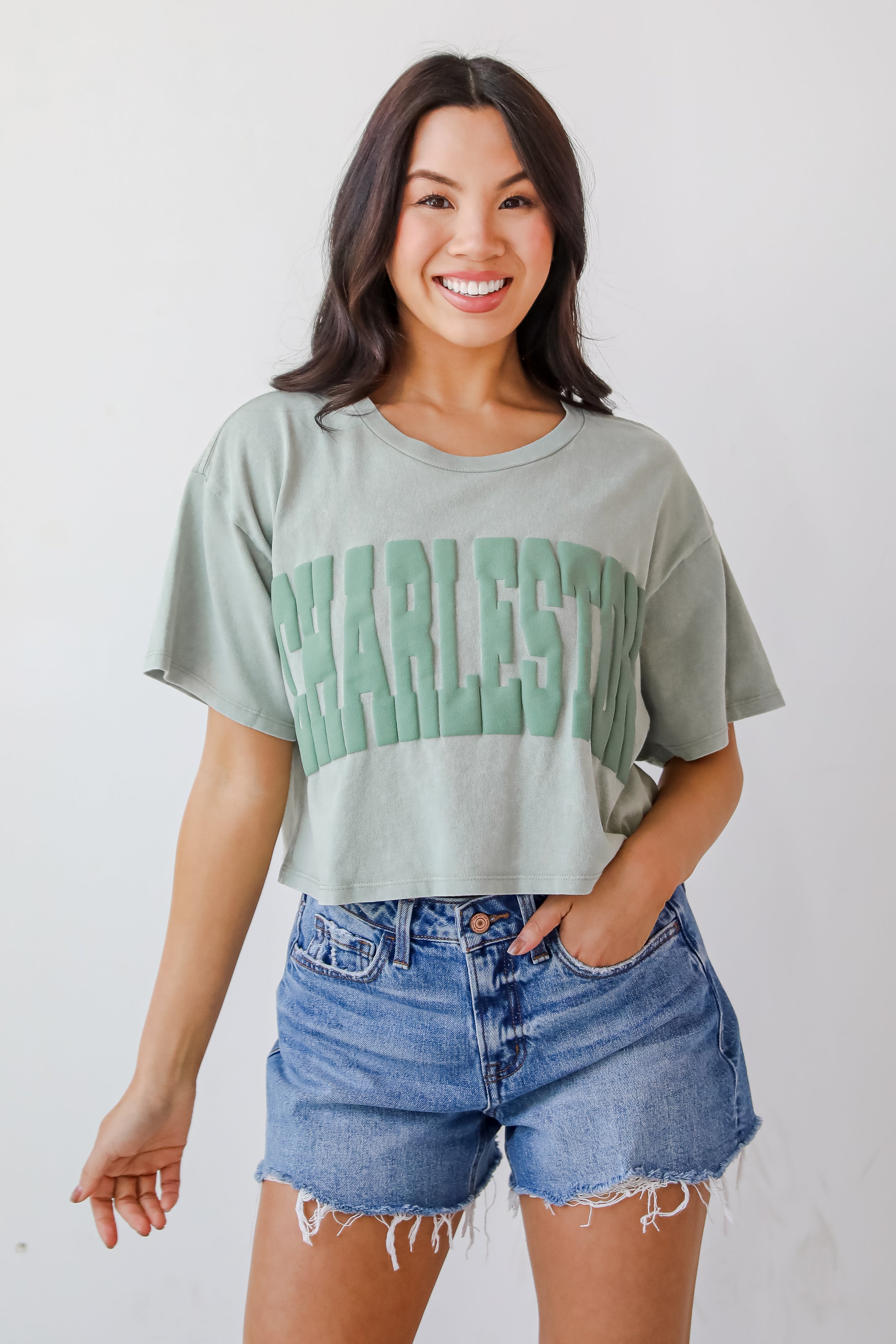 Charleston Cropped Tee