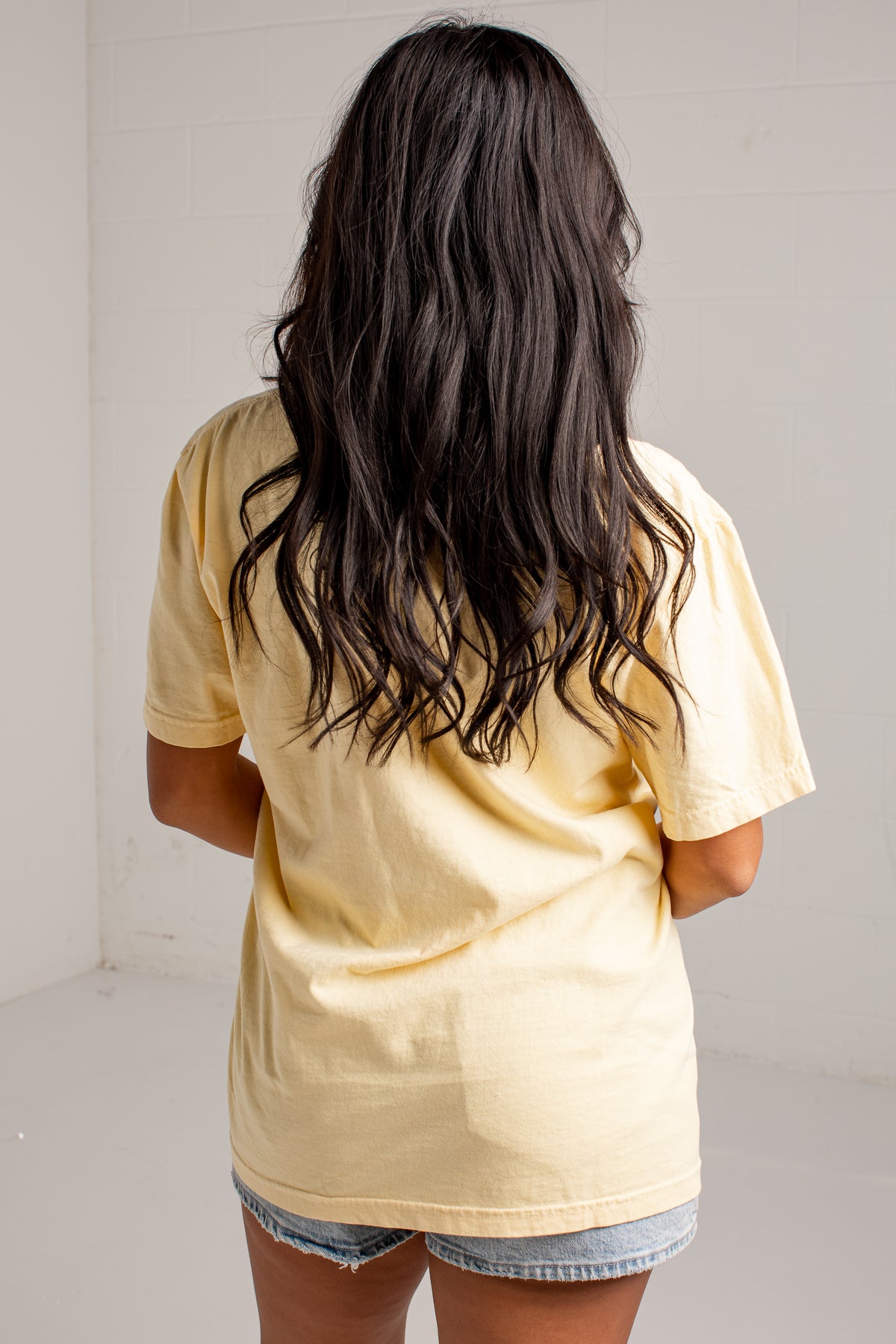 Yellow Woodstock Georgia Graphic Tee