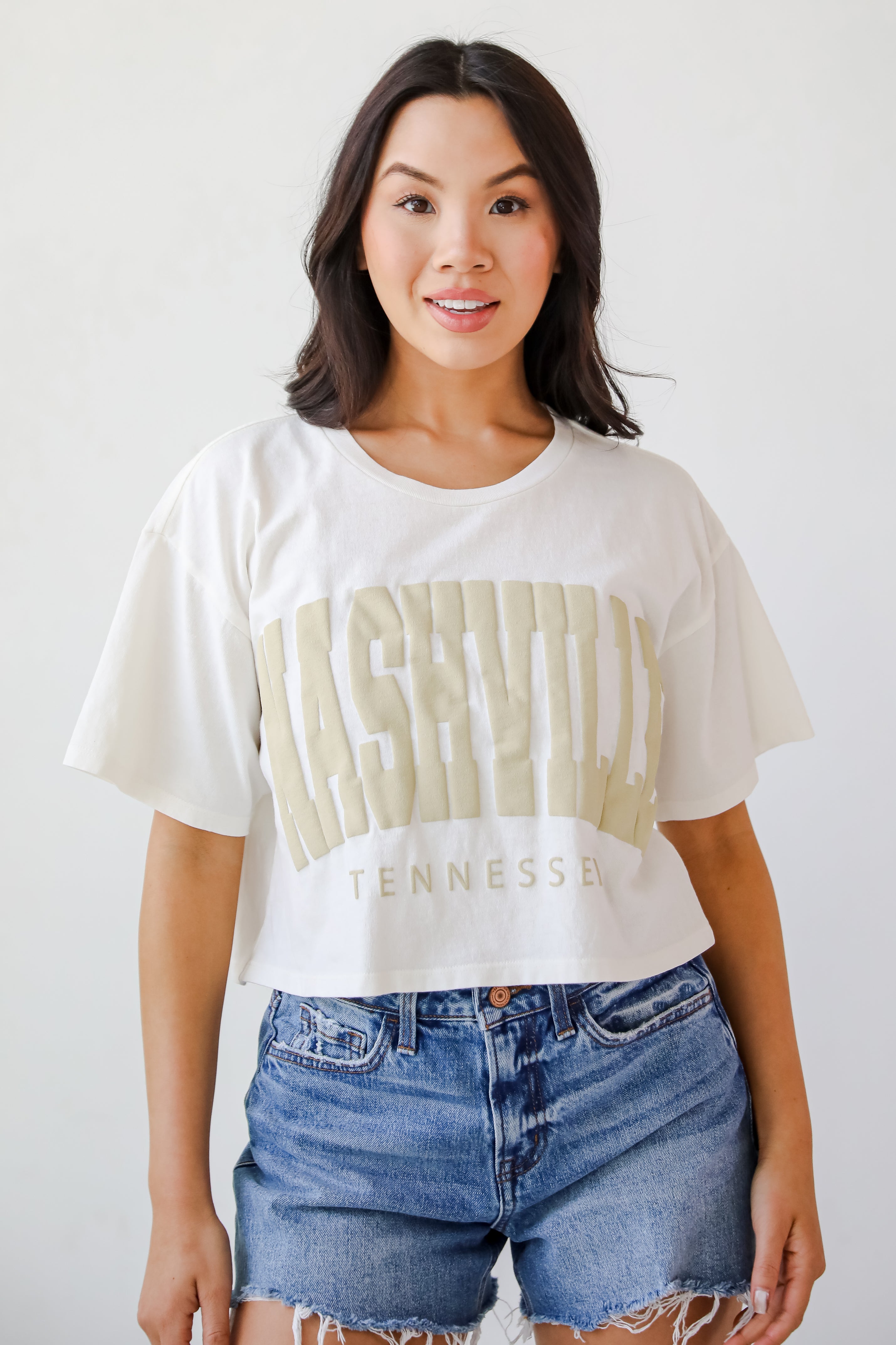Nashville Tennessee Cropped Tee