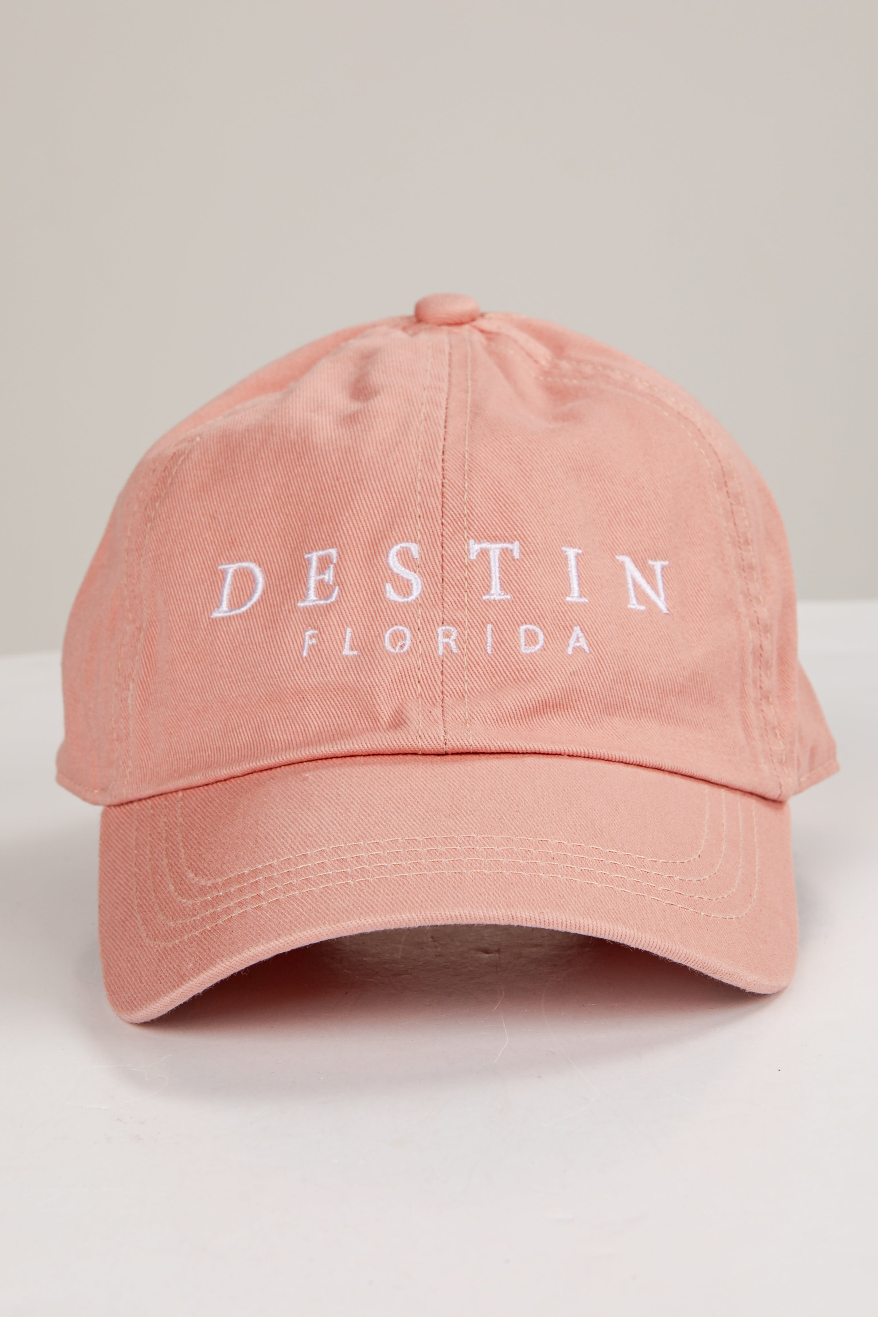 Pink cap with &