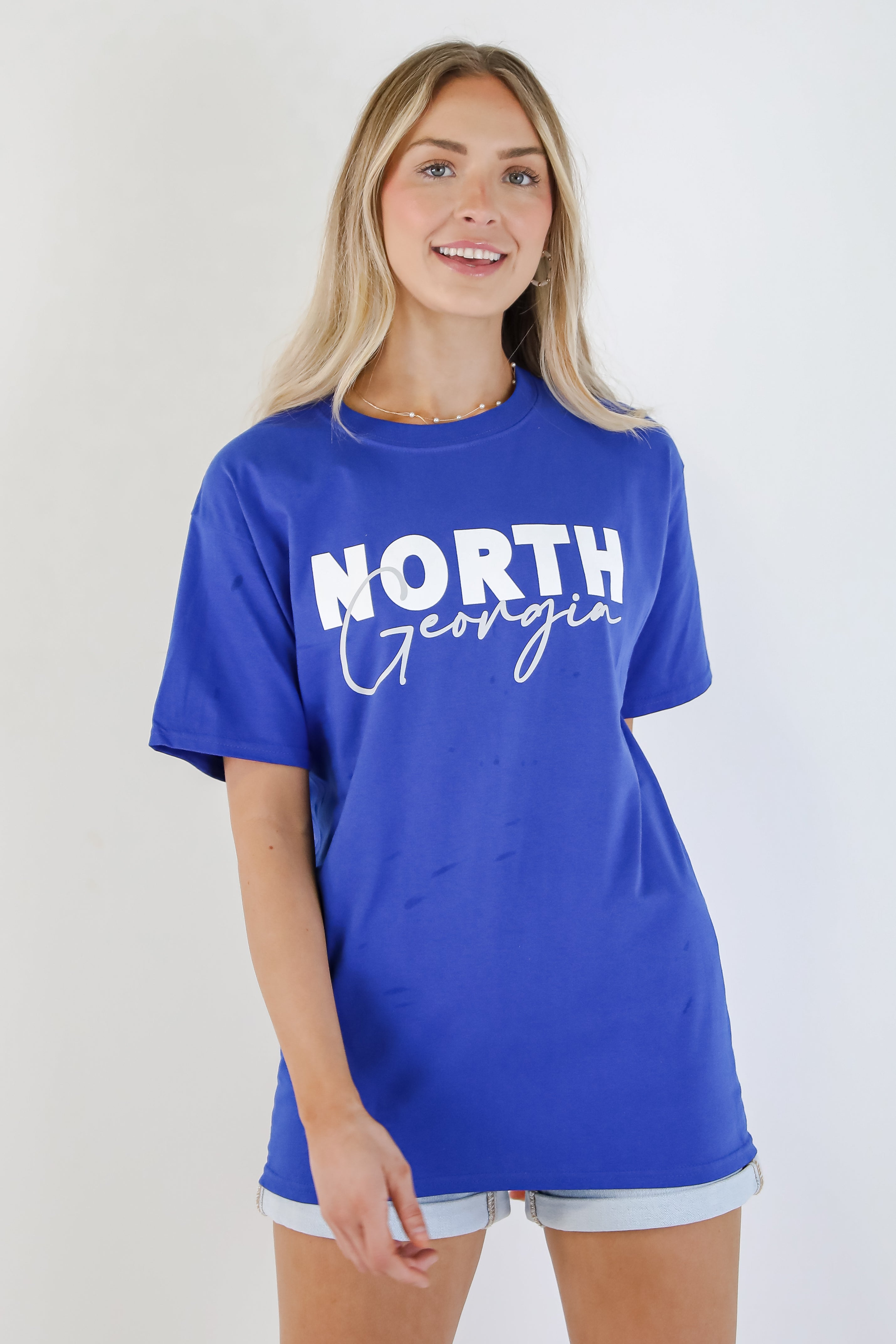 Blue North Georgia Tee