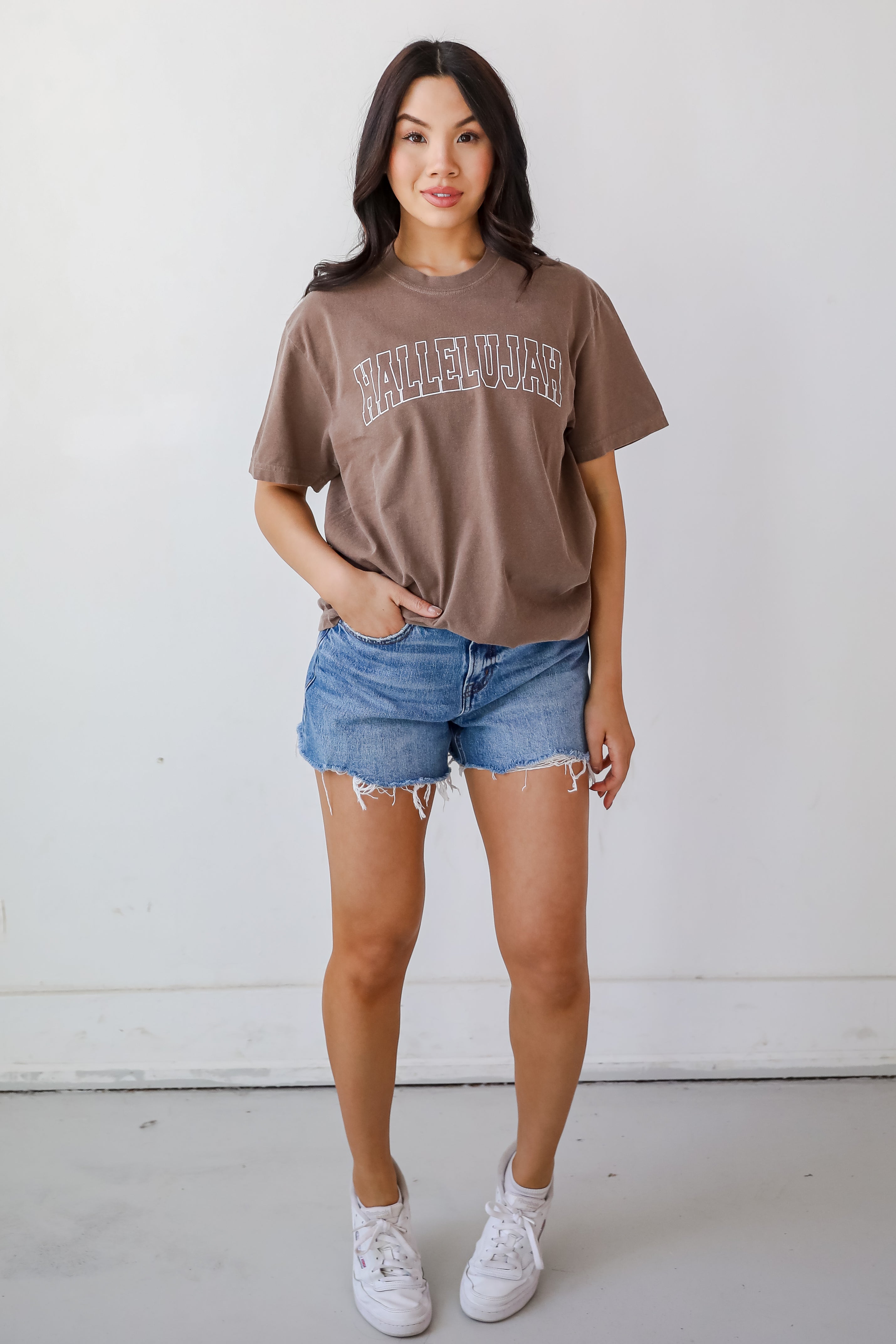 Brown Hallelujah Tee