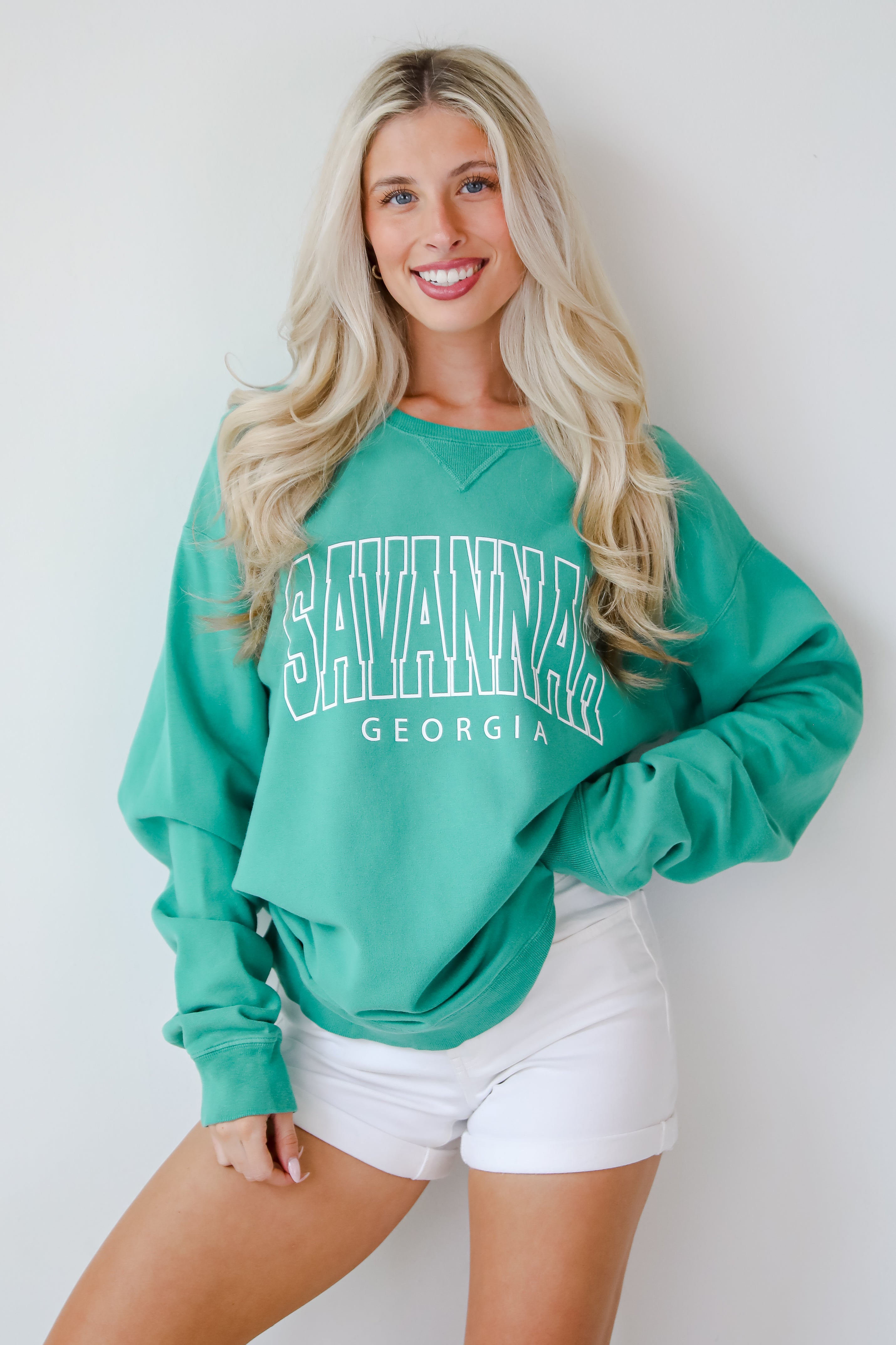 Green Savannah Georgia Sweatshirt