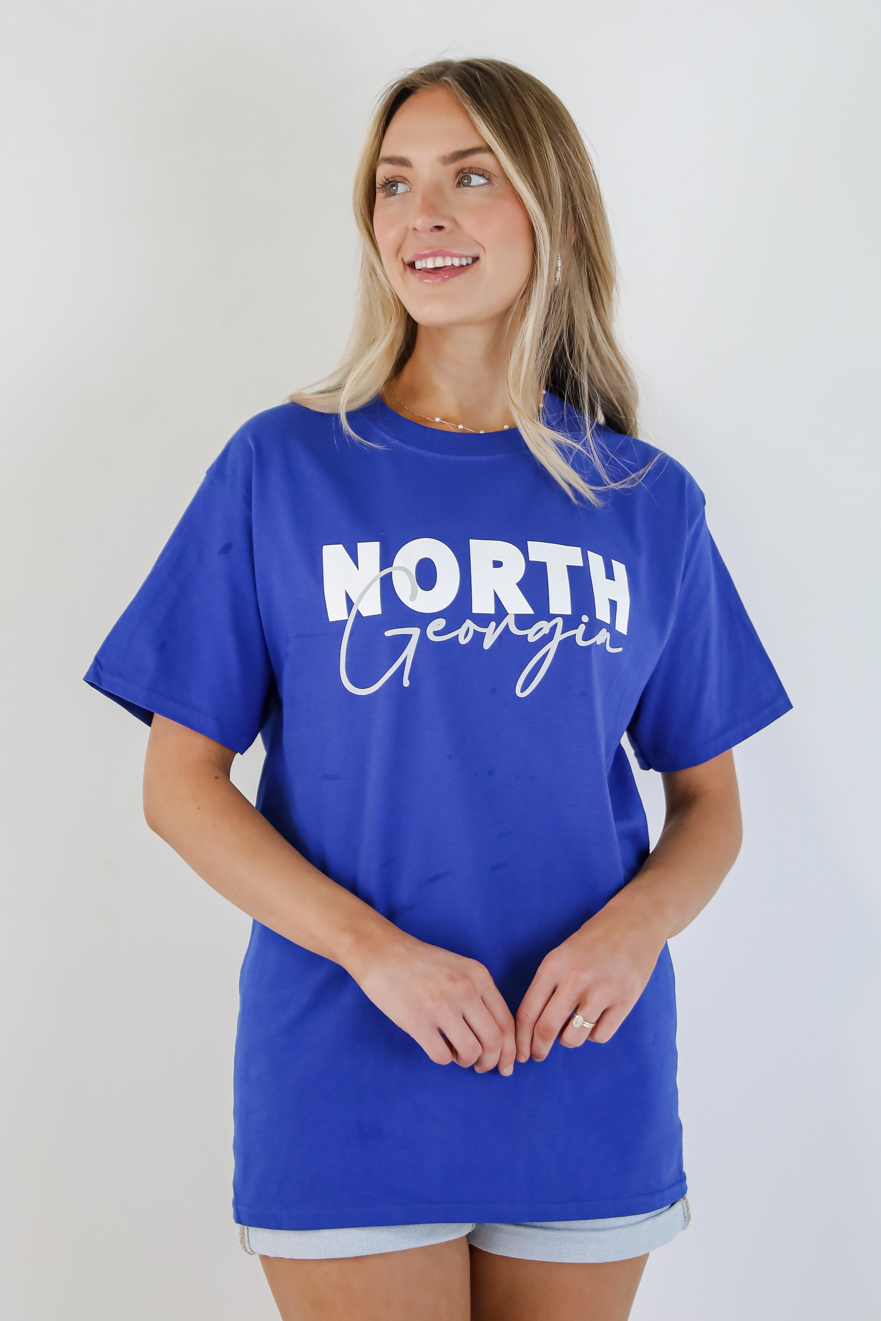 Blue North Georgia Tee