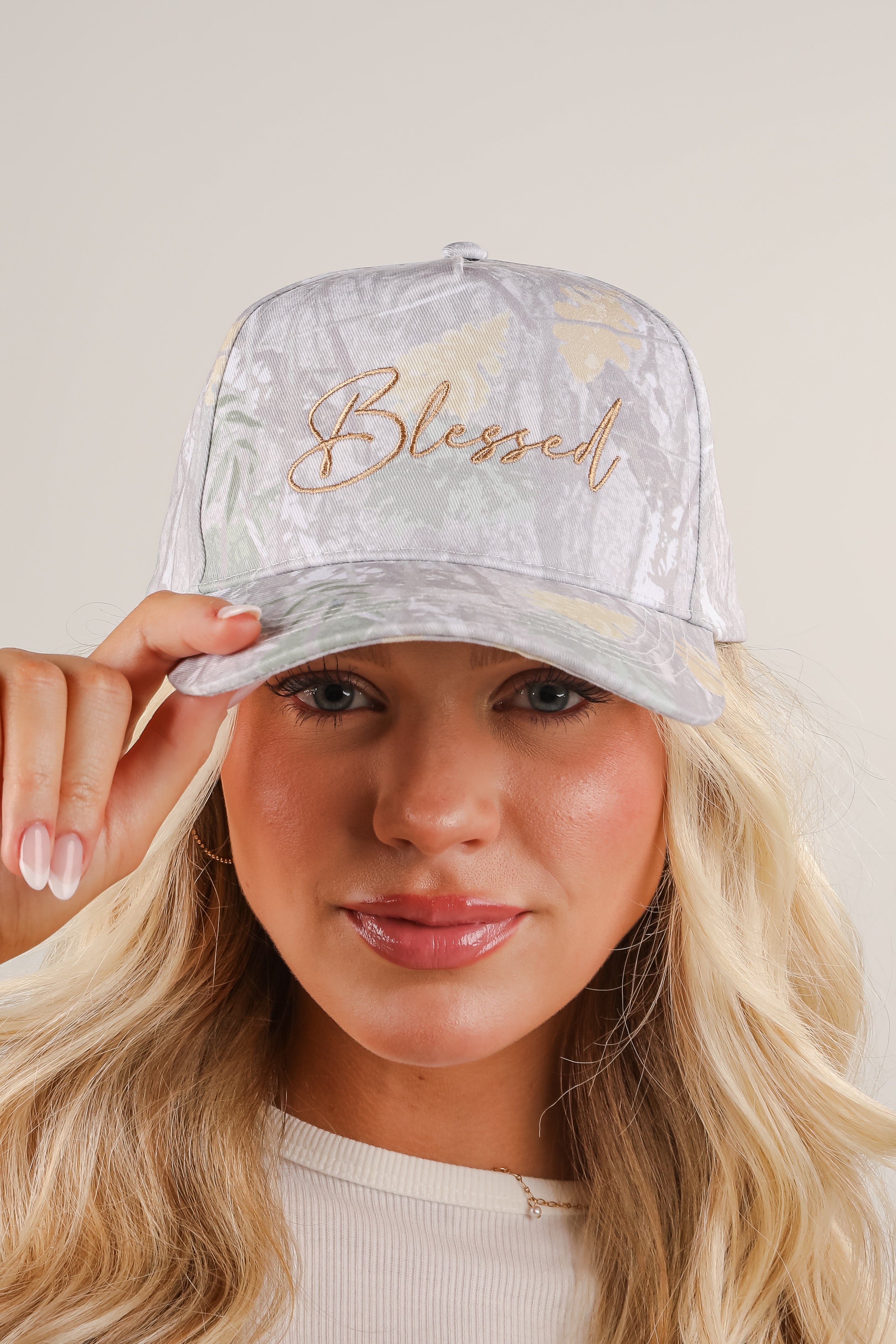 Camo Blessed Hat
